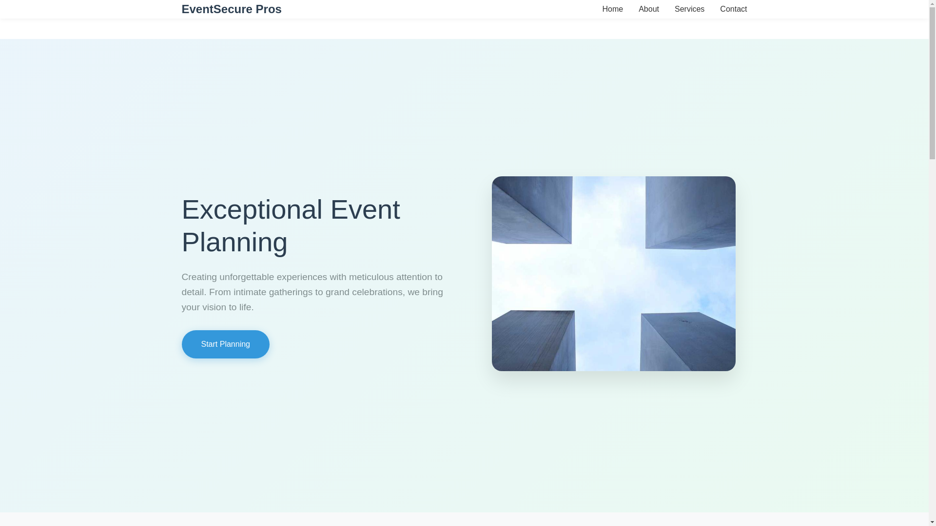 website screenshot of https://eventsecurepros.digital/