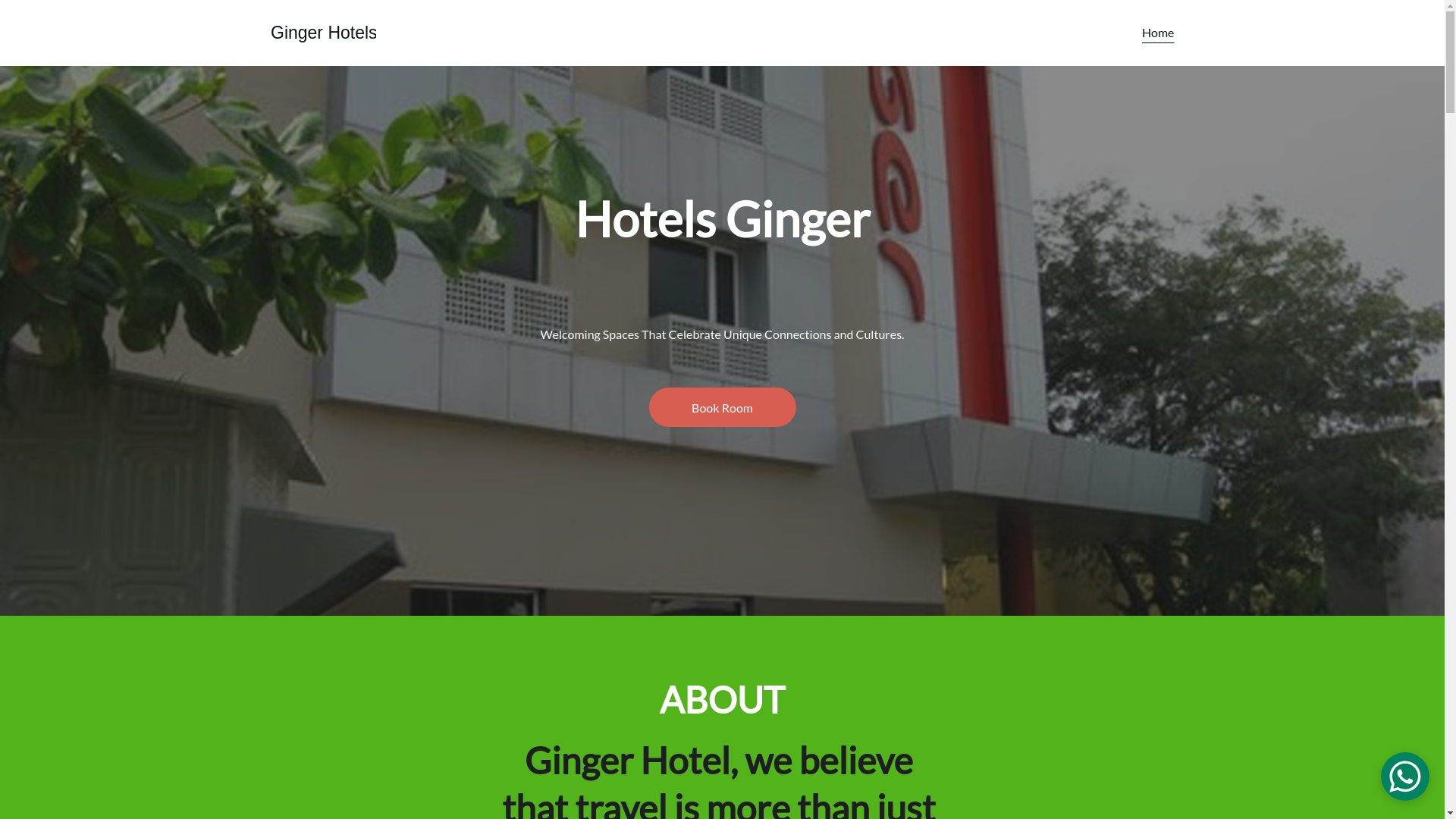 website screenshot of https://ginger-hotels.online/