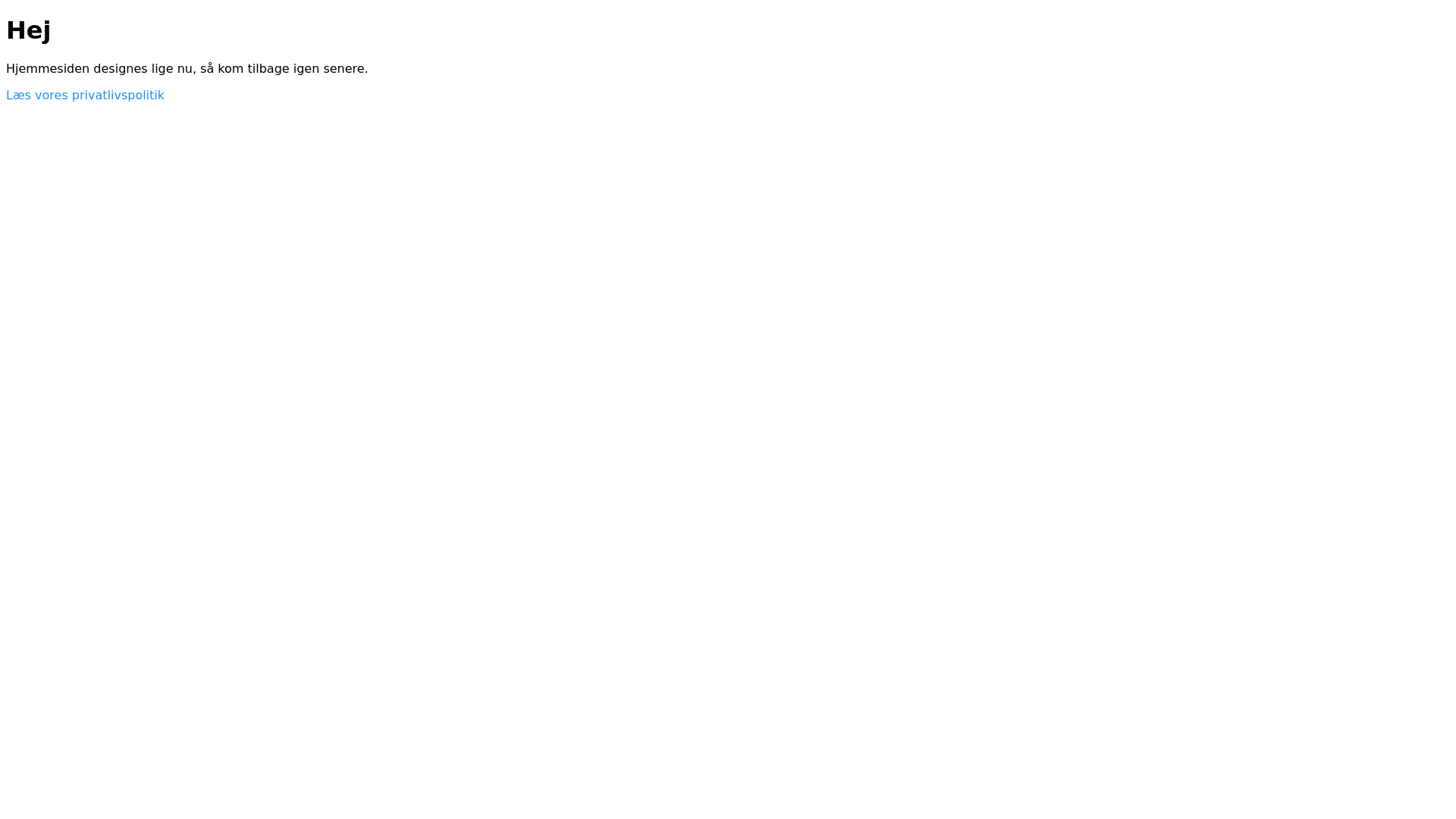 website screenshot of https://vagter.app/