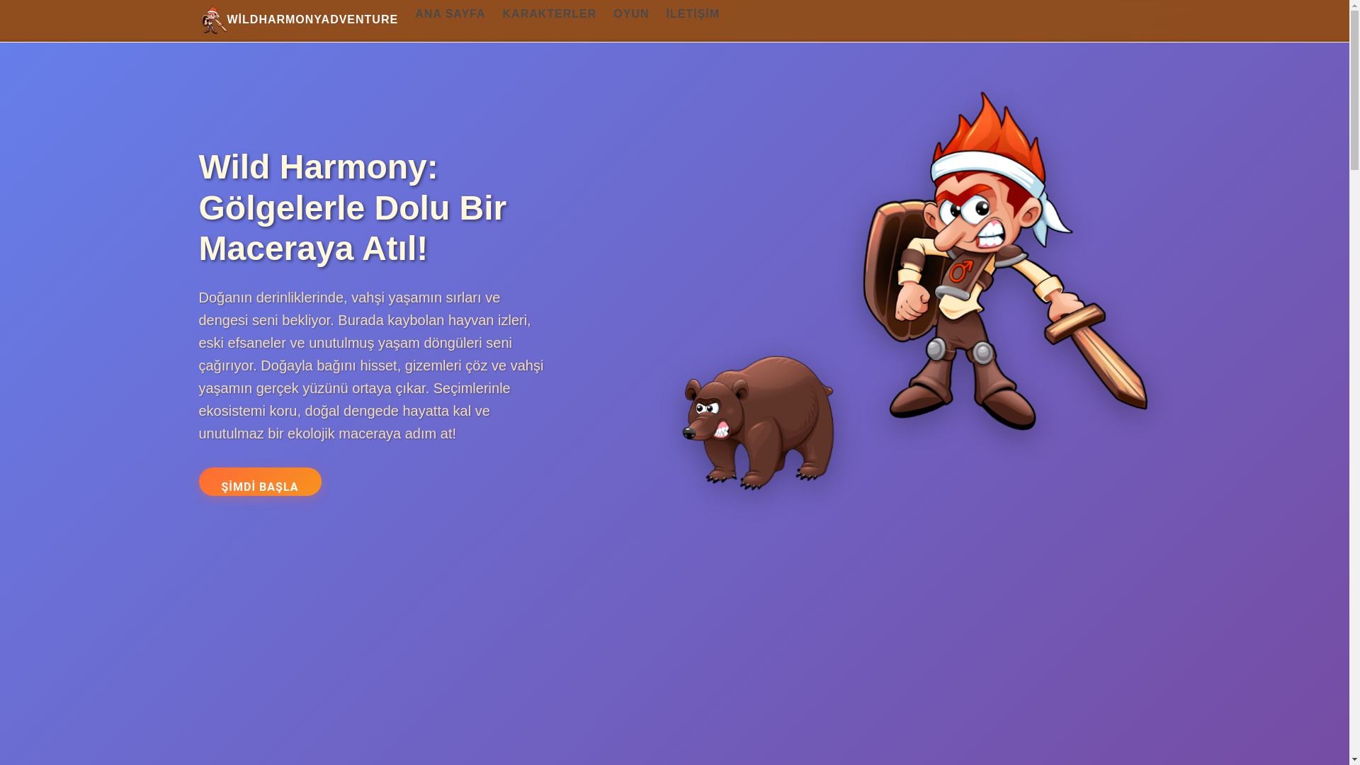 website screenshot of https://wildharmonyadventure.com/