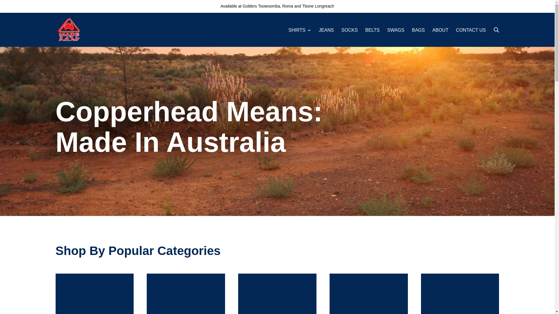 website screenshot of https://copperheadaustralia.com.au/