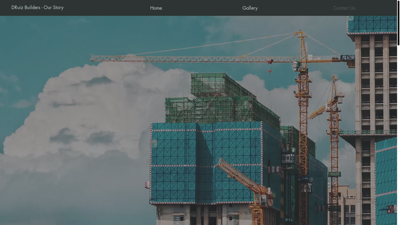 website screenshot of https://www.druizbuilders.com/