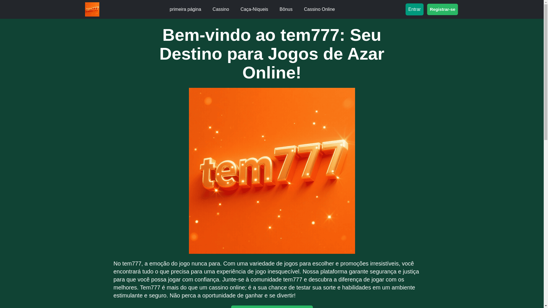website screenshot of https://tem777b.com/