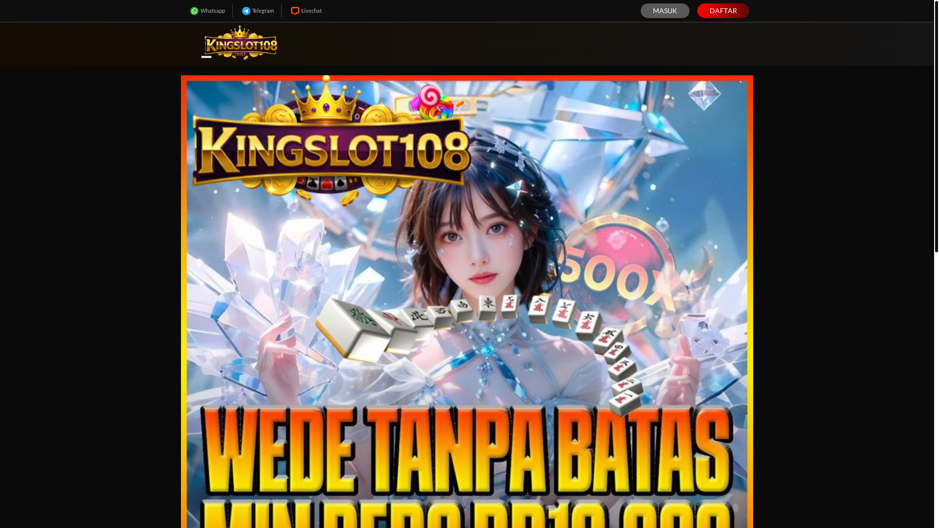 website screenshot of https://rajayangterlupakan.pages.dev/
