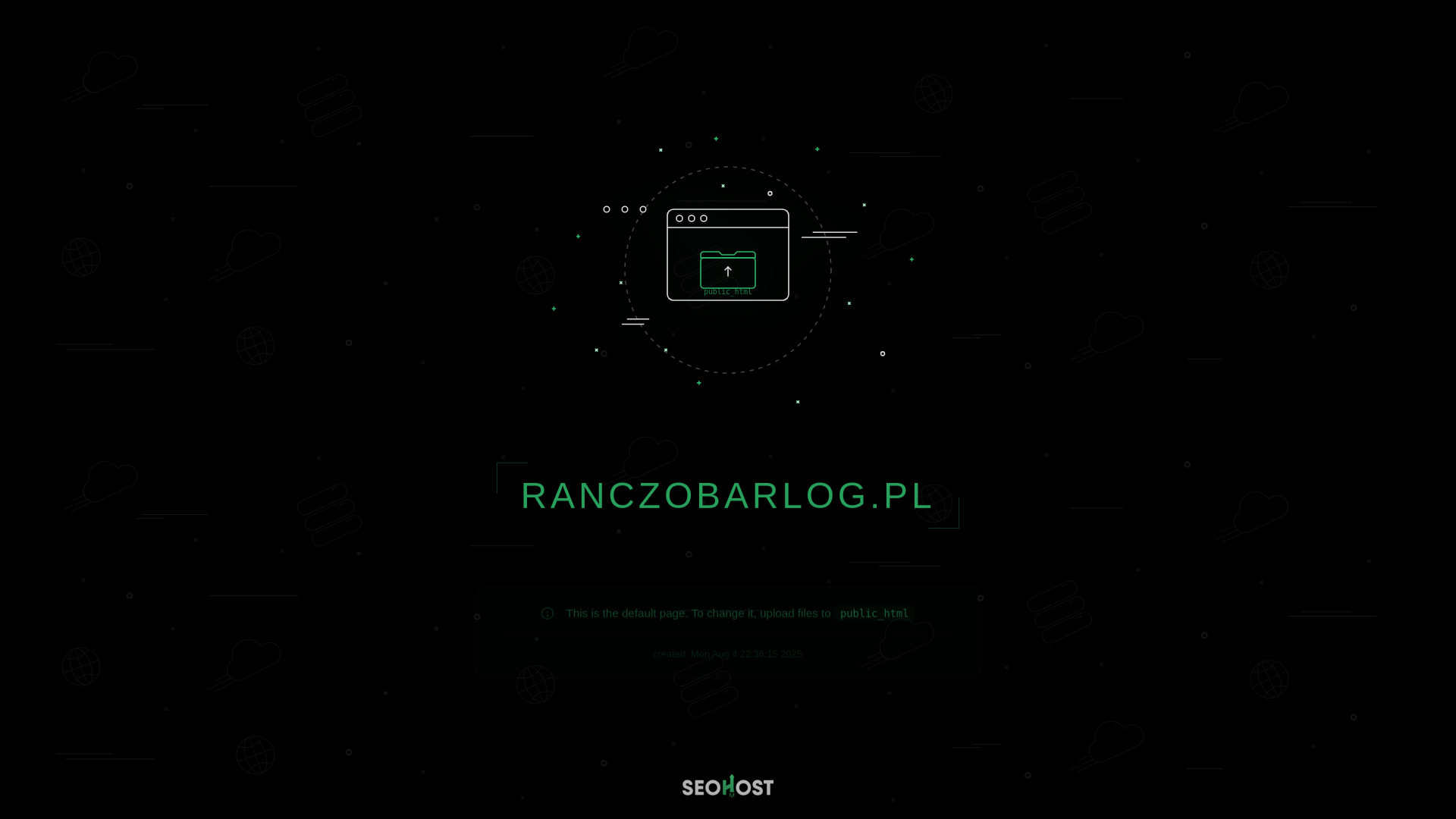 website screenshot of https://ranczobarlog.pl/