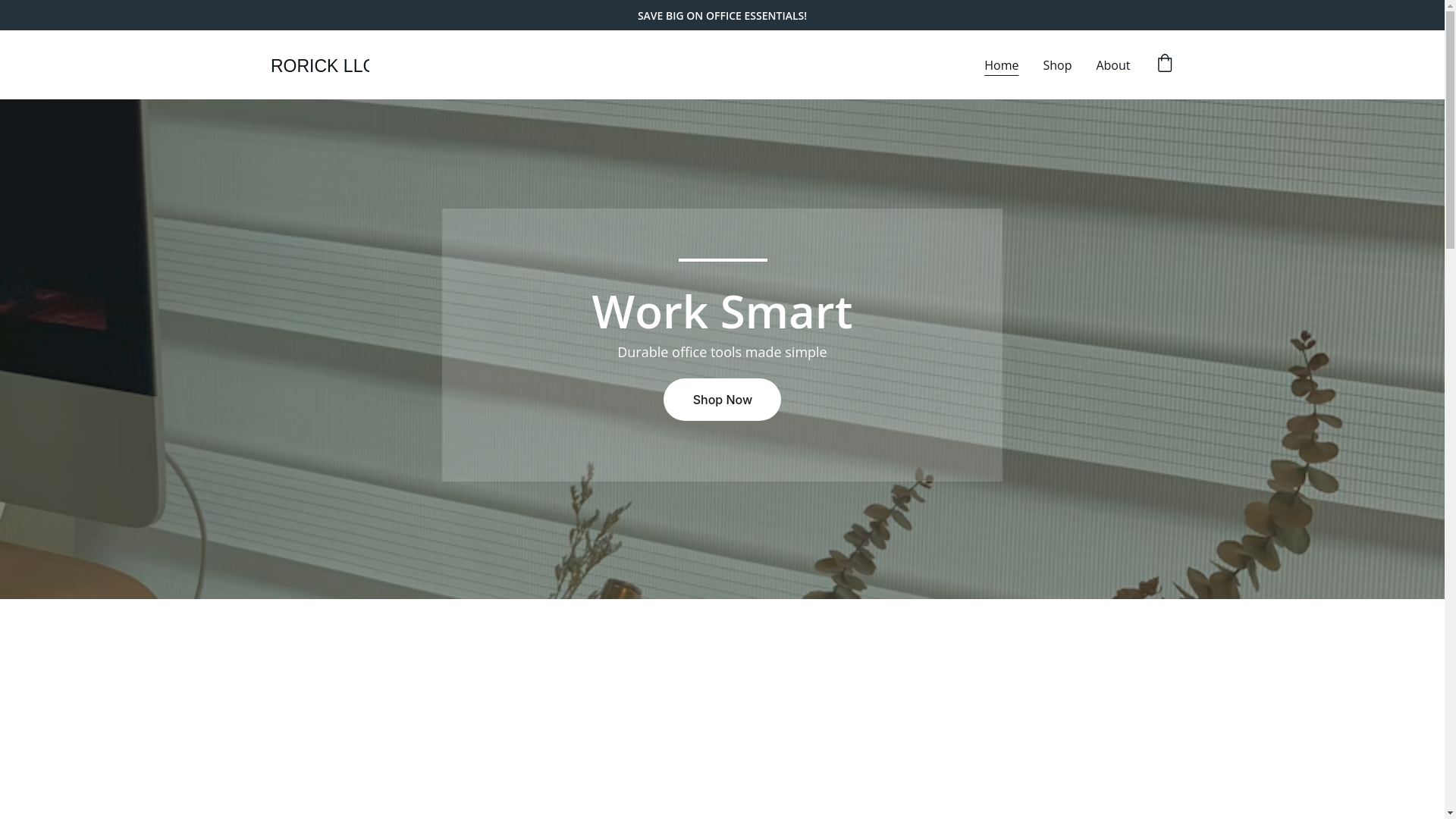 website screenshot of https://rorick.online/