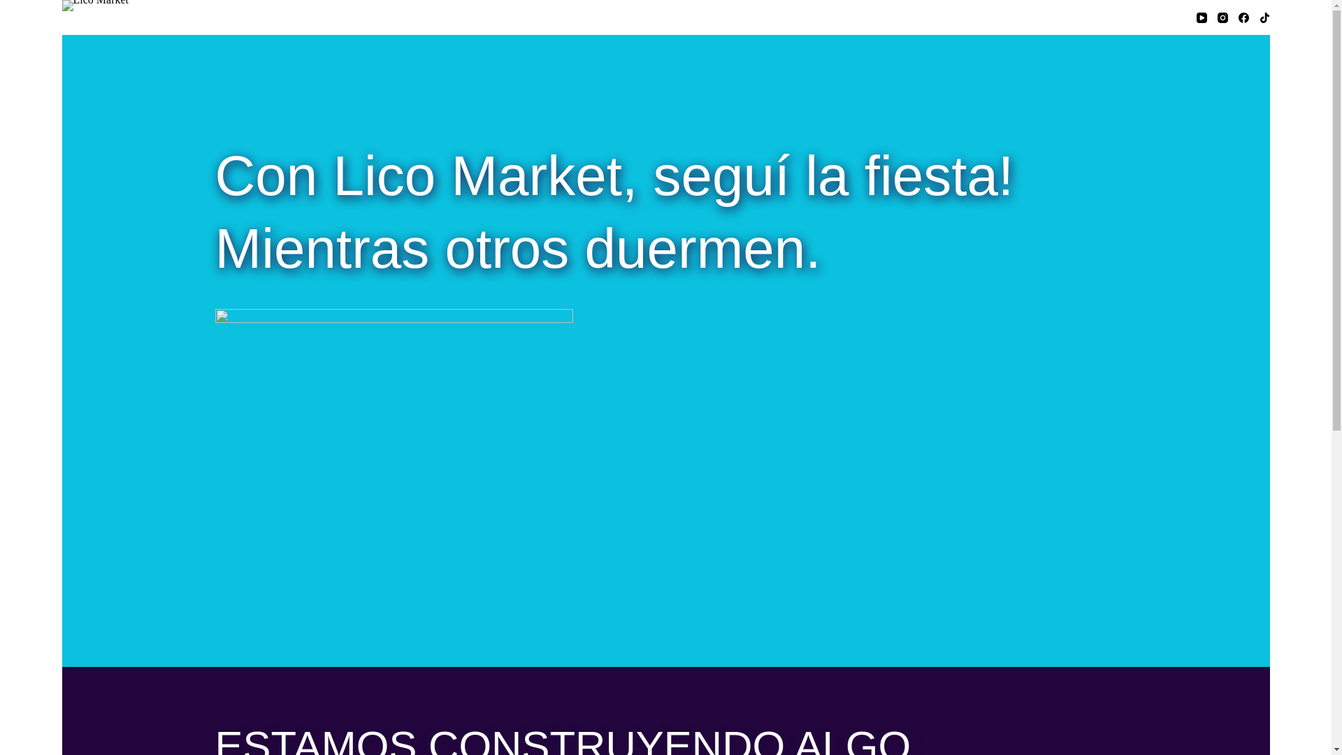 website screenshot of https://licomarket.pages.dev/