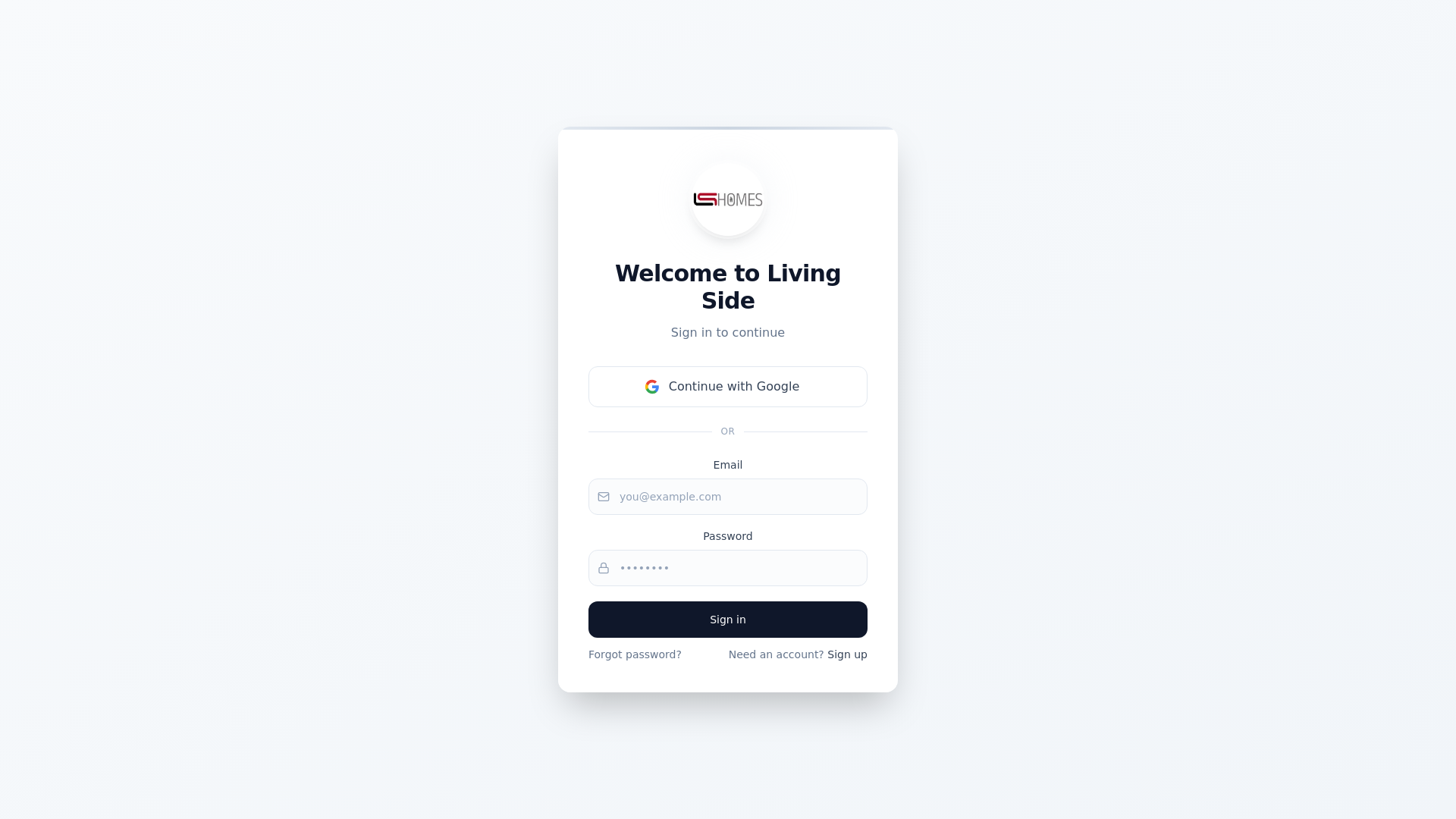website screenshot of https://lshomerecord.com/