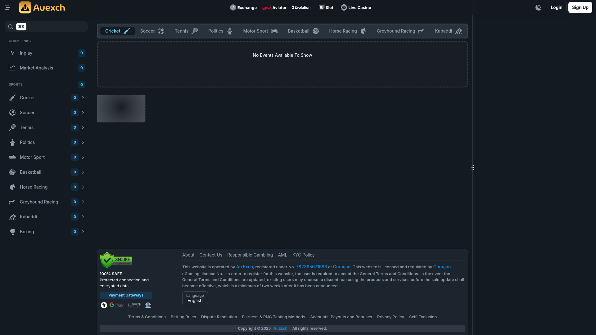 website screenshot of https://client-auexch-online.pages.dev/