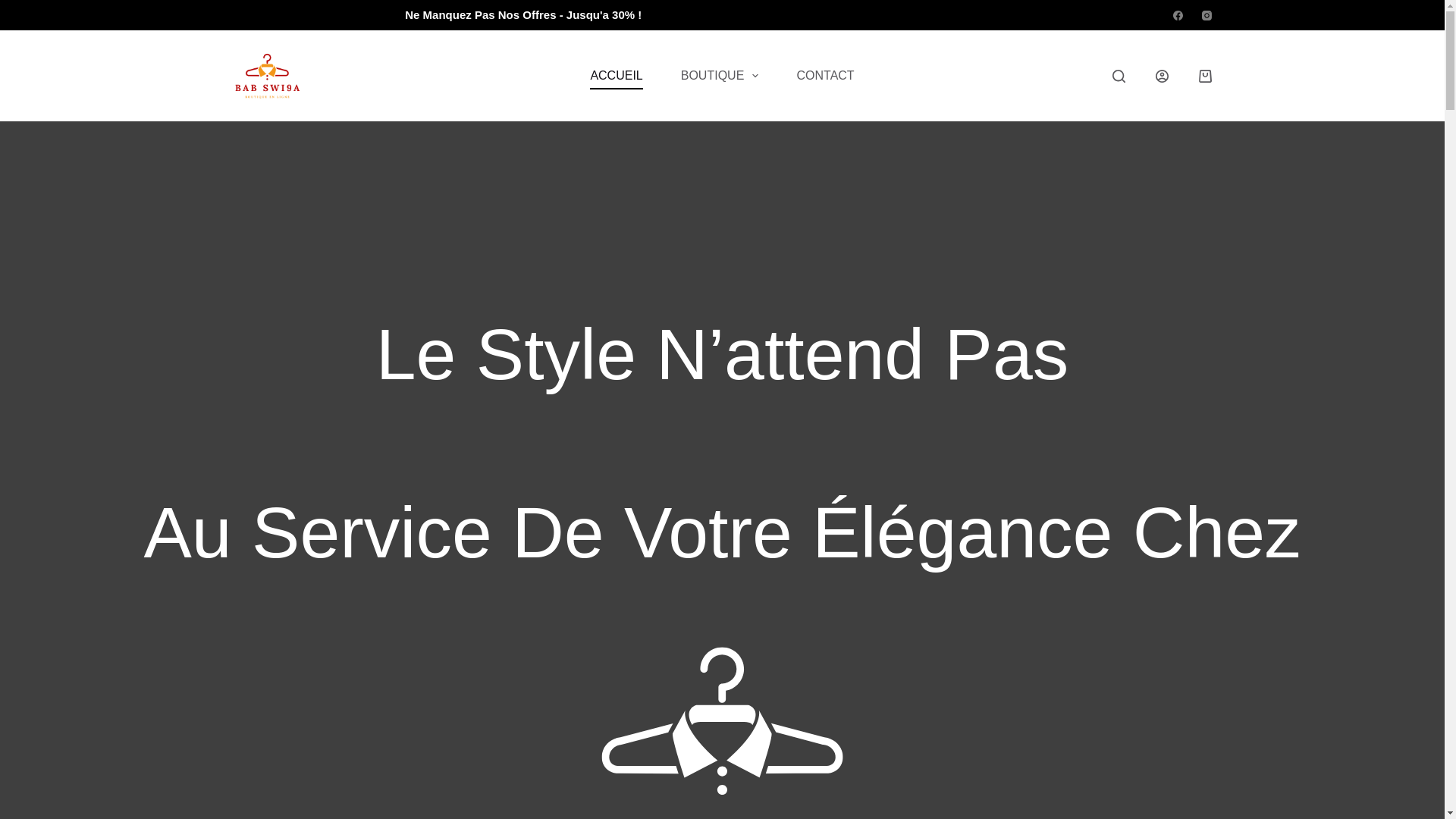 website screenshot of https://babswi9a.store/