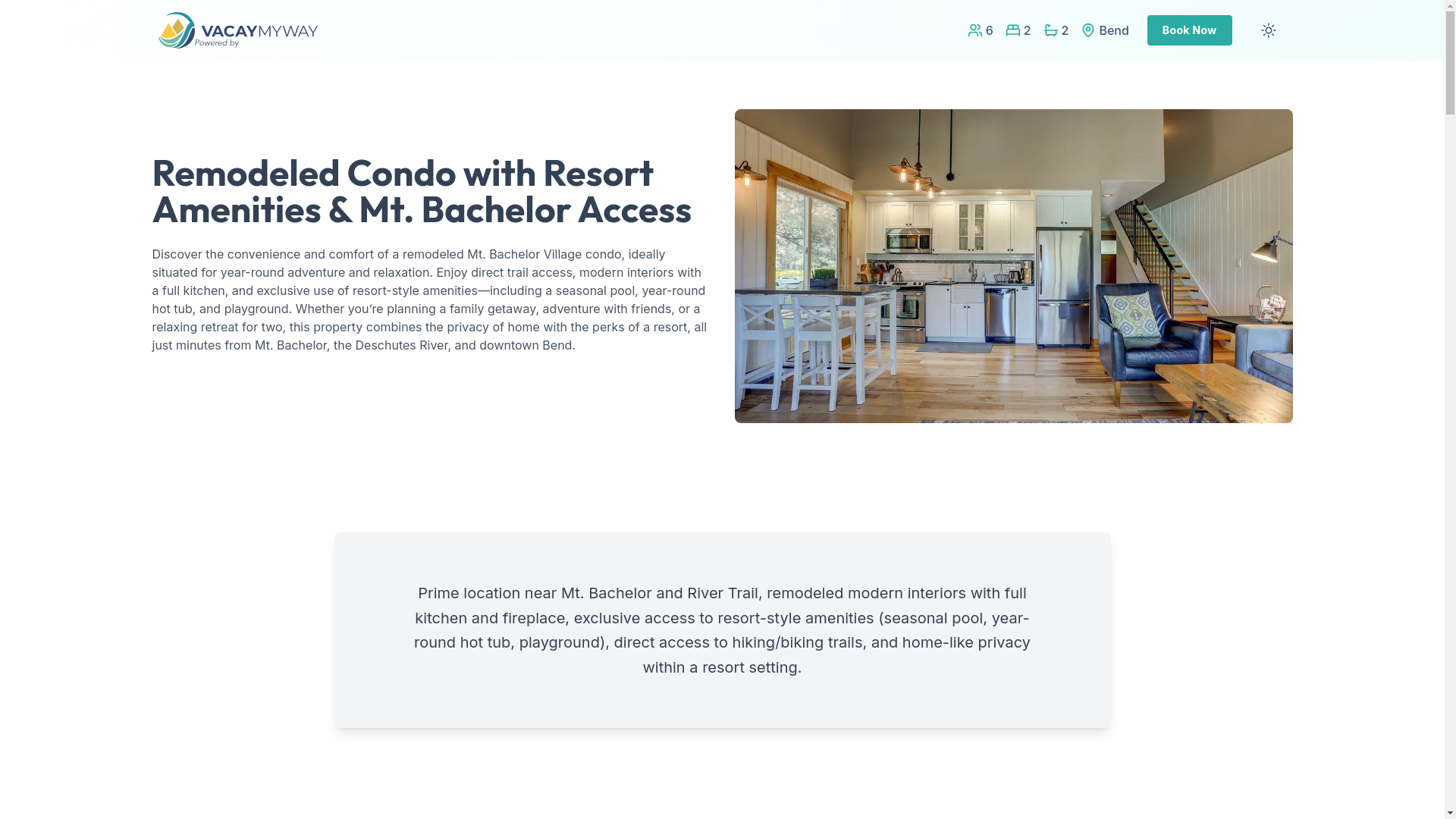 website screenshot of https://bachelorview.house/