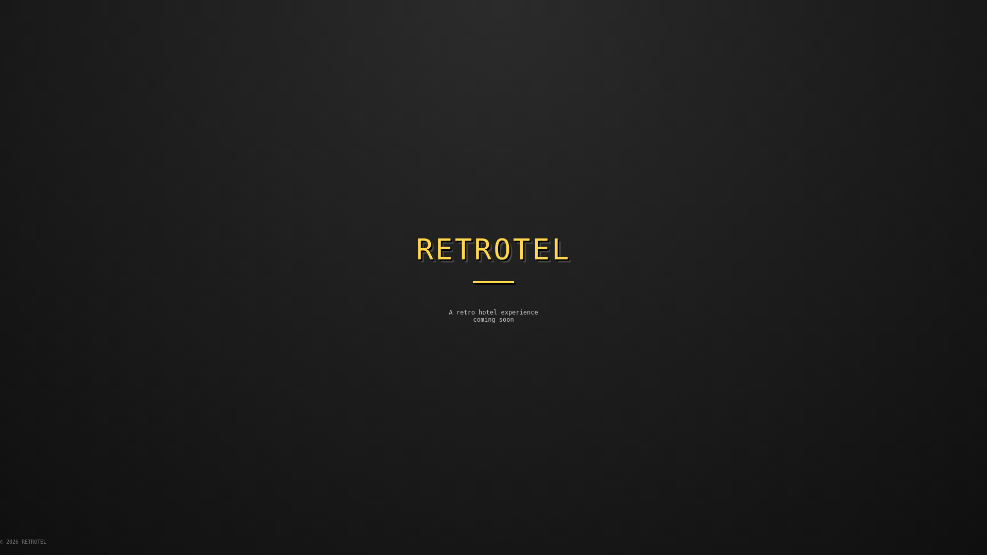 website screenshot of https://retrotel.nl/