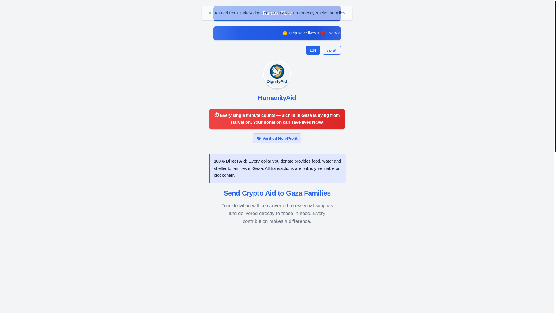 website screenshot of https://cityofdignity.com/