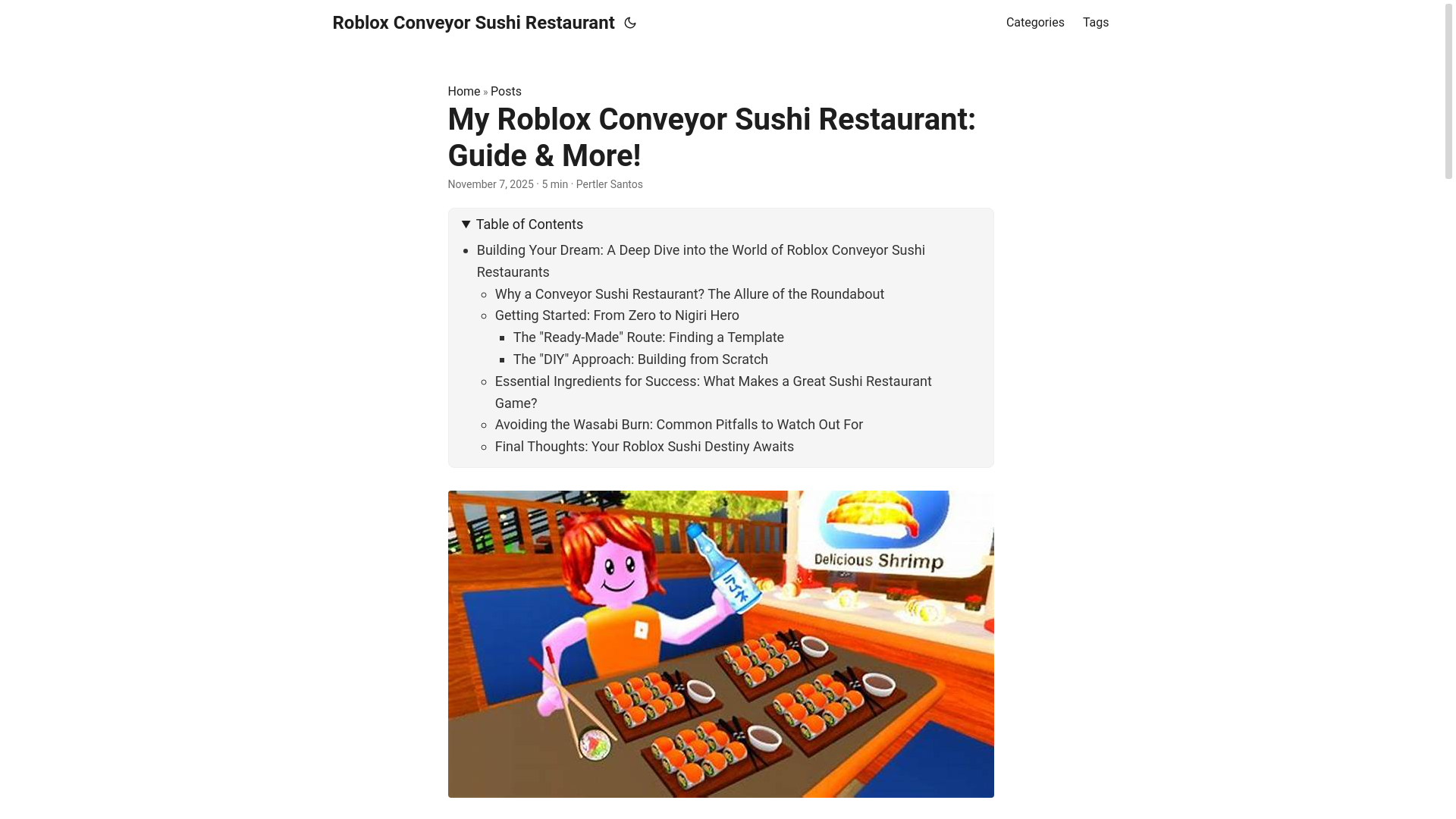 website screenshot of https://roblox-conveyor-sushi-restaurant.pages.dev/