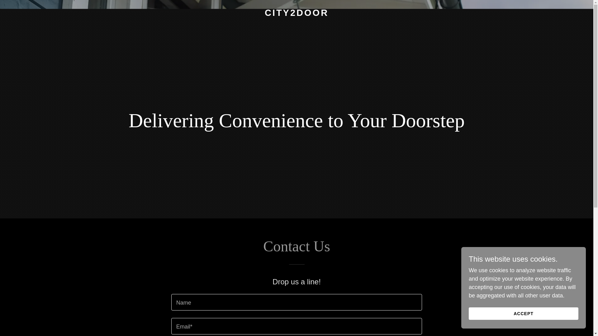 website screenshot of https://city2door.com/