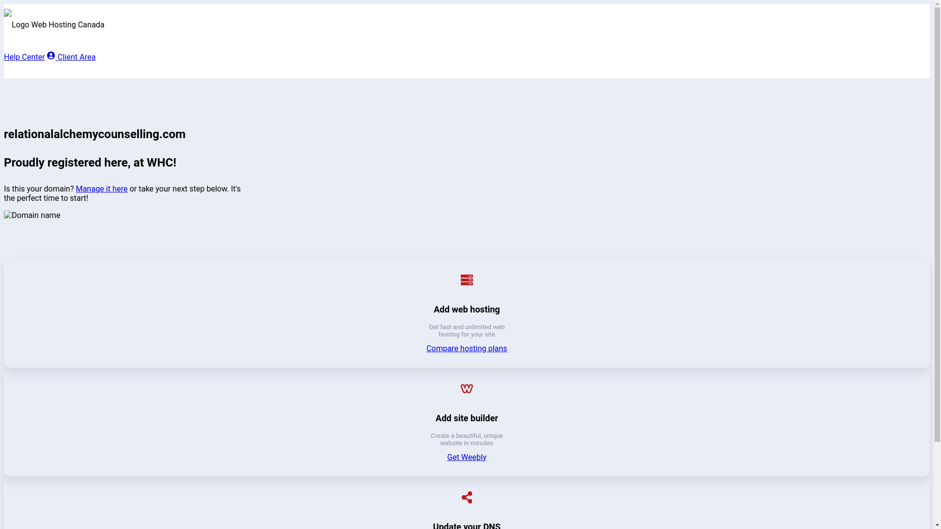 website screenshot of https://relationalalchemycounselling.com/