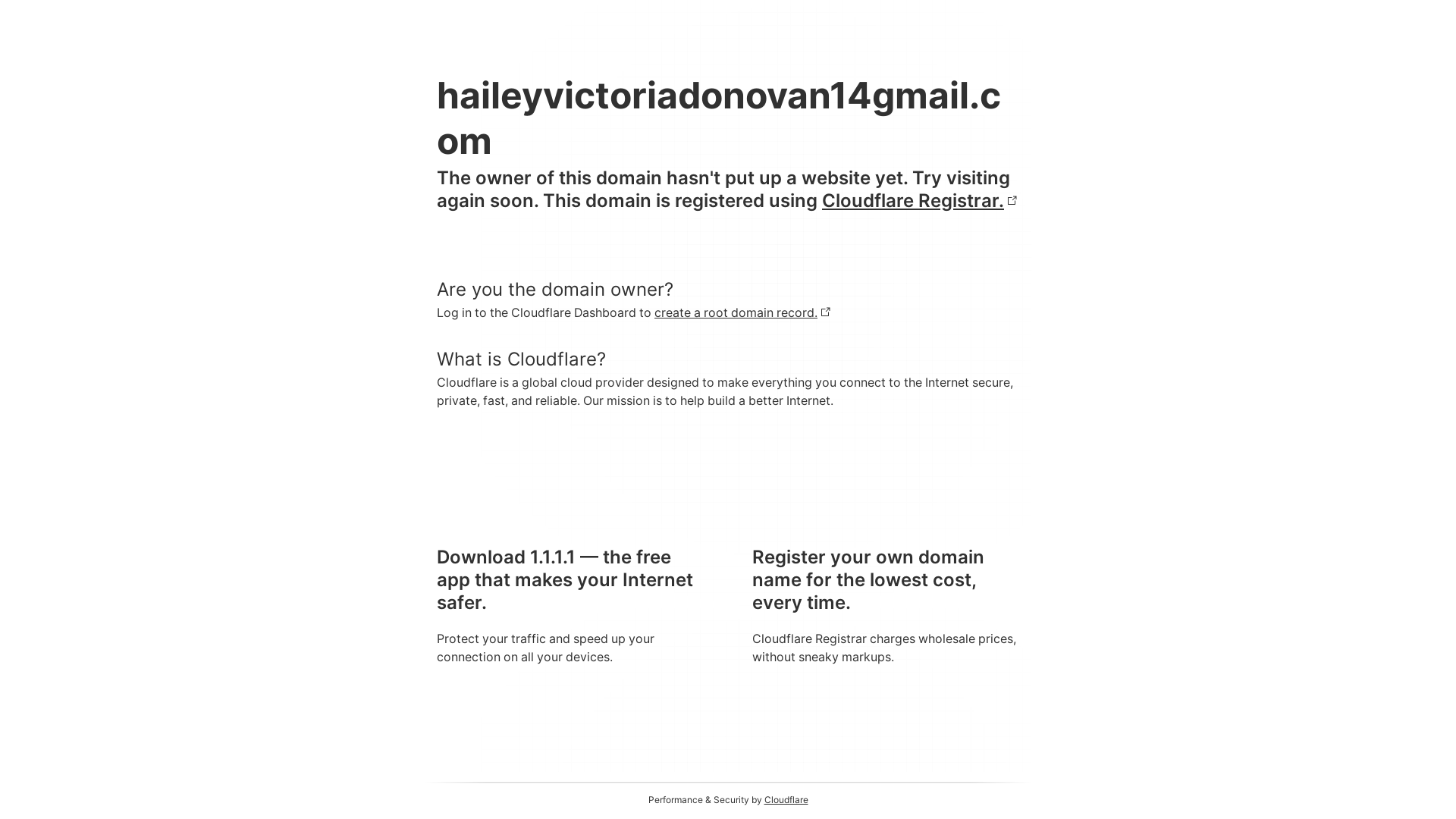 website screenshot of https://haileyvictoriadonovan14gmail.com/