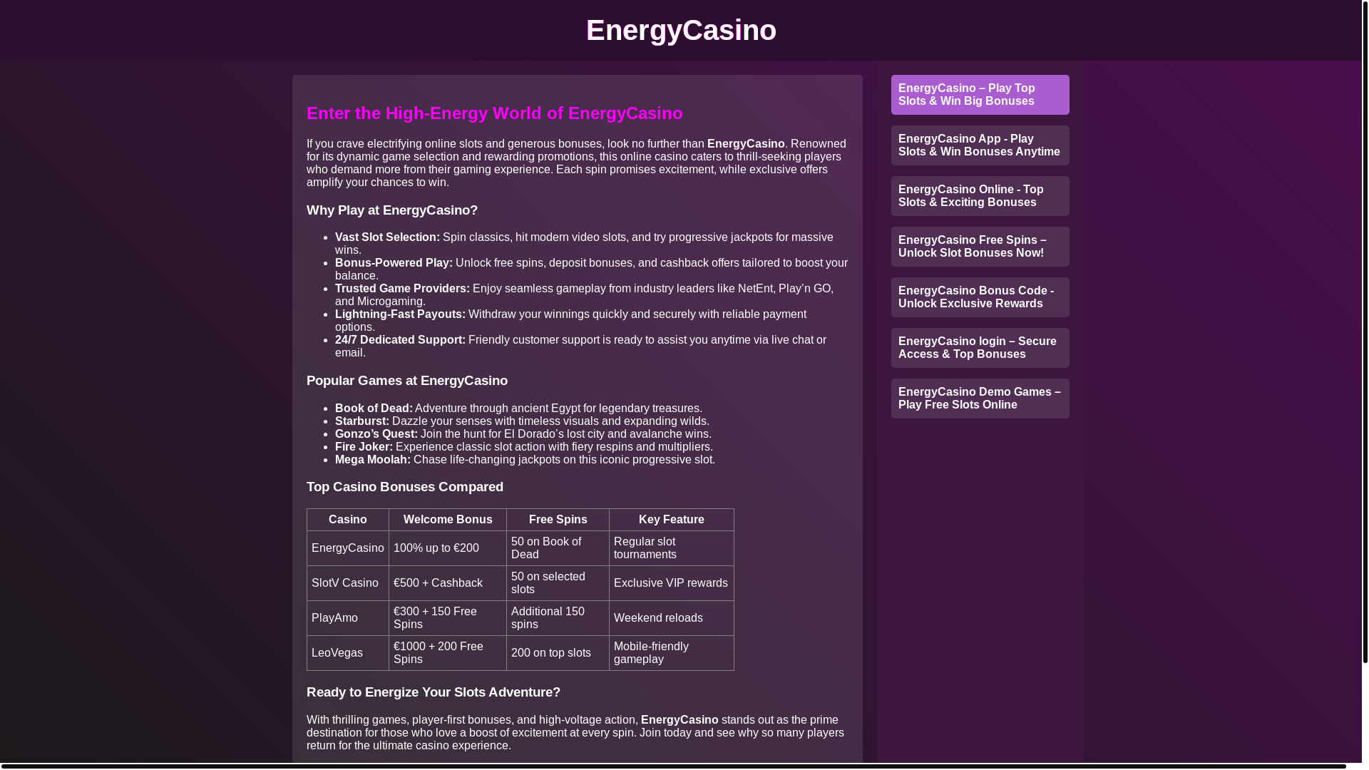 website screenshot of https://play-energycasino-comnca.pages.dev/