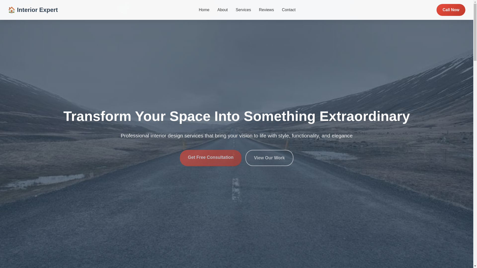 website screenshot of https://trustworthyinteriorexpert.click/