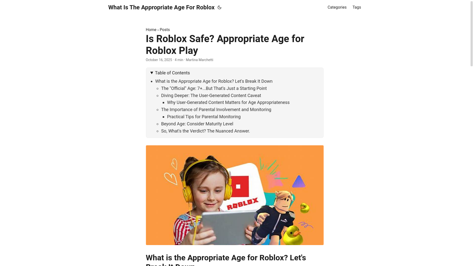 website screenshot of https://what-is-the-appropriate-age-for-roblox.pages.dev/