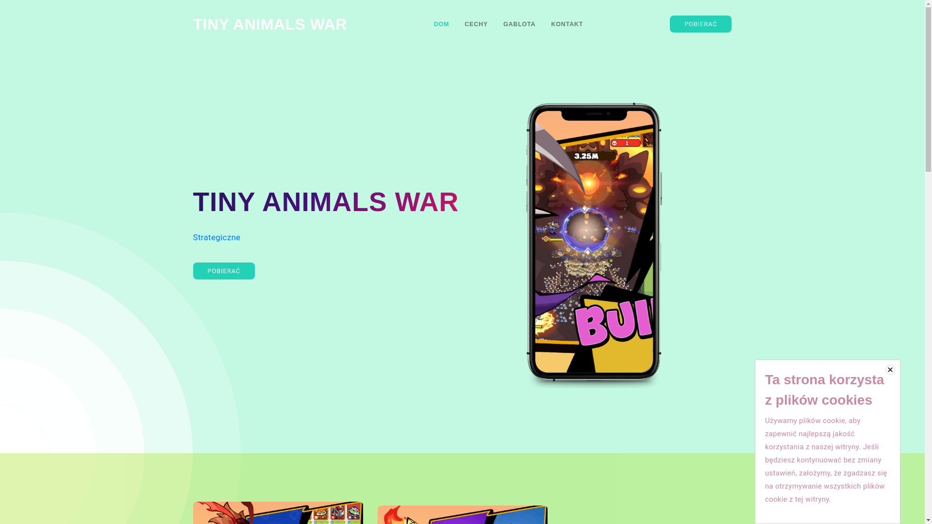 website screenshot of https://tinyanimabattle.com/
