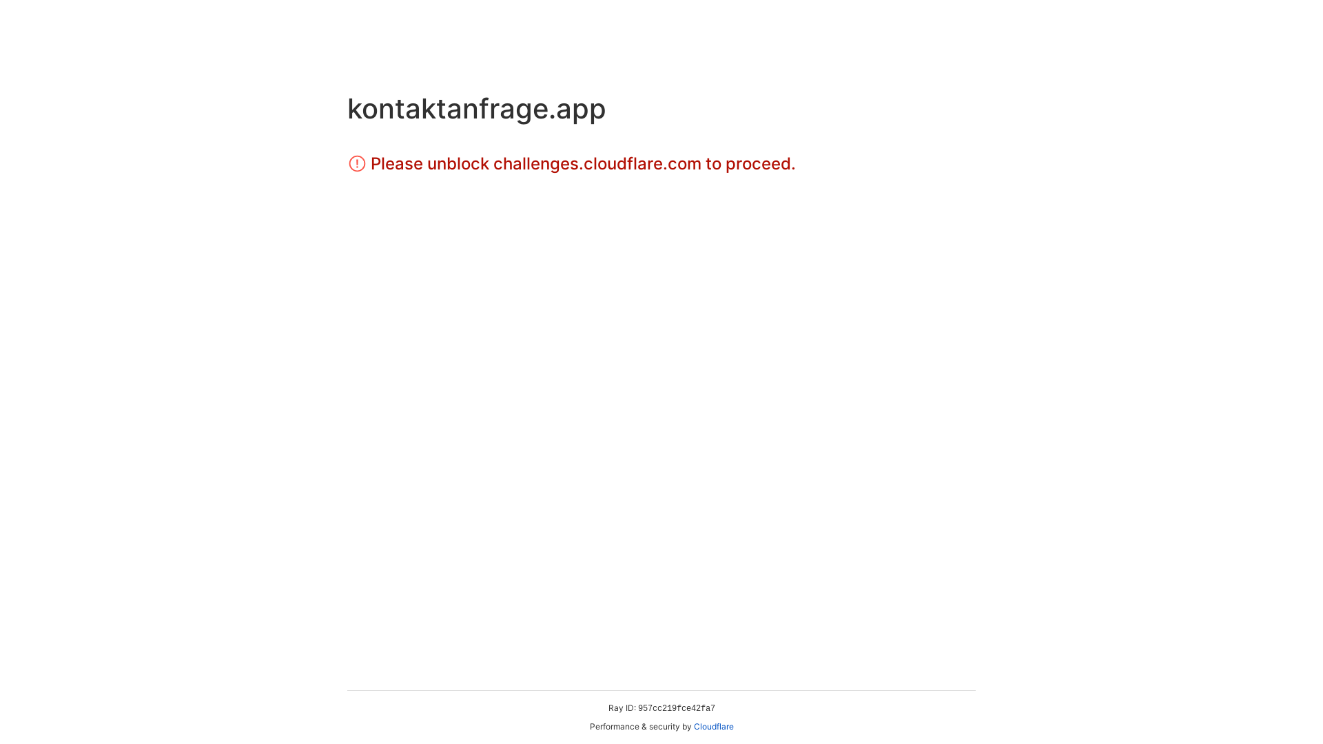website screenshot of https://kontaktanfrage.app/