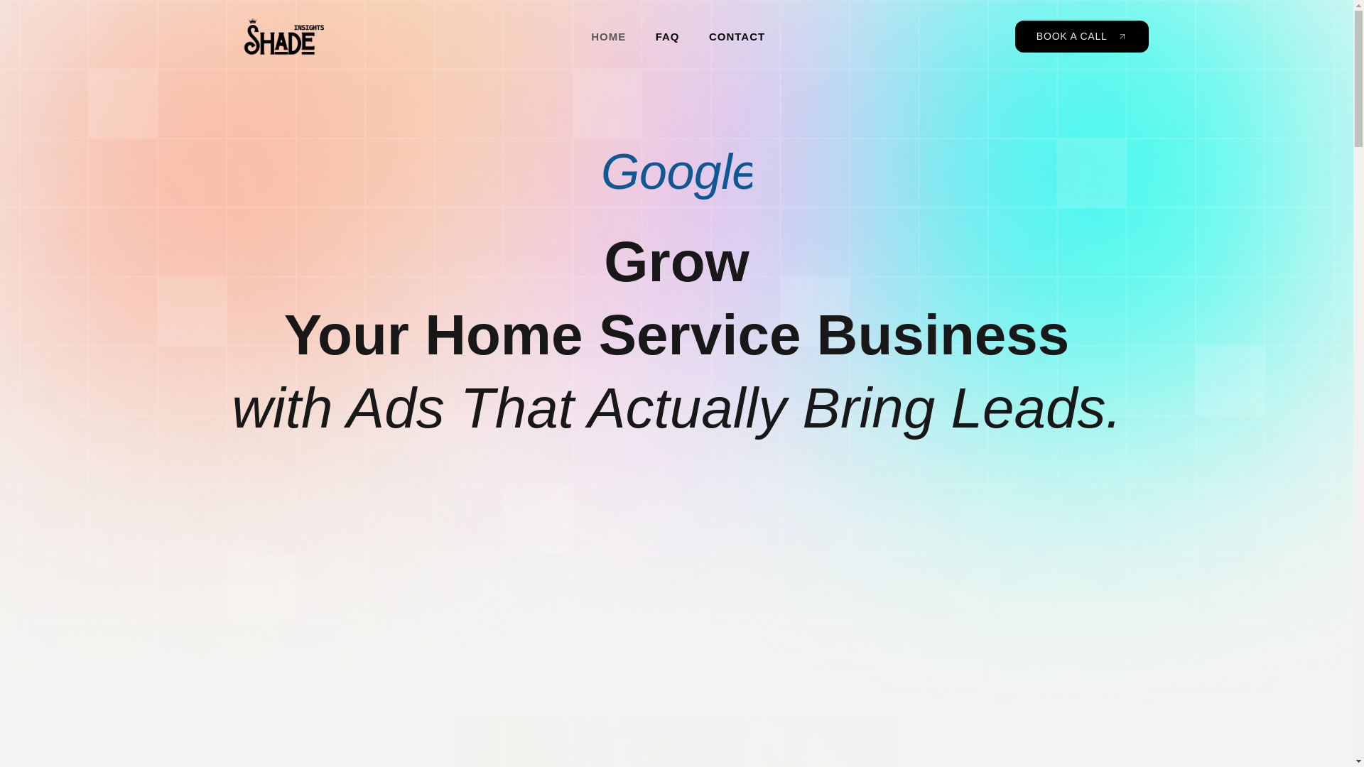 website screenshot of https://tryshadeinsights.com/