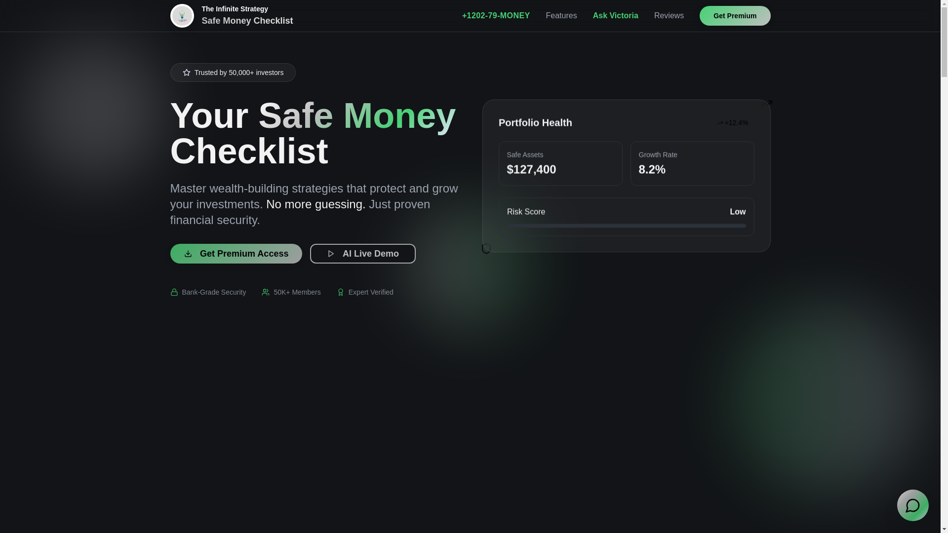 website screenshot of https://smartmoneymoves.app/