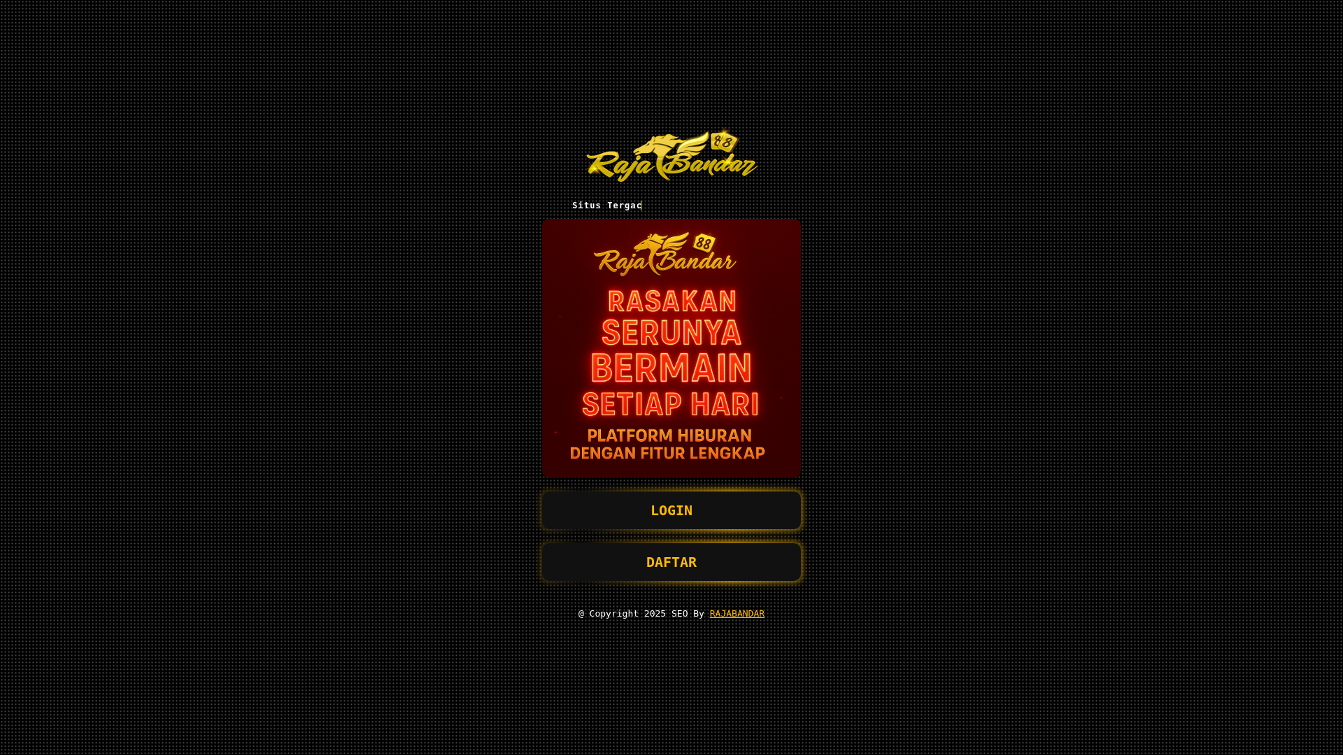 website screenshot of https://rajabandar7.pages.dev/