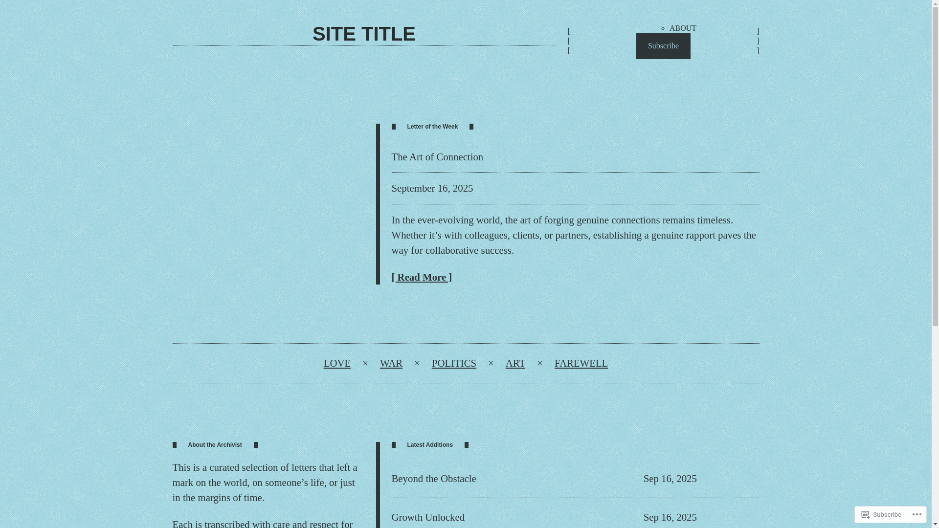 website screenshot of https://dillonstearnes.blog/