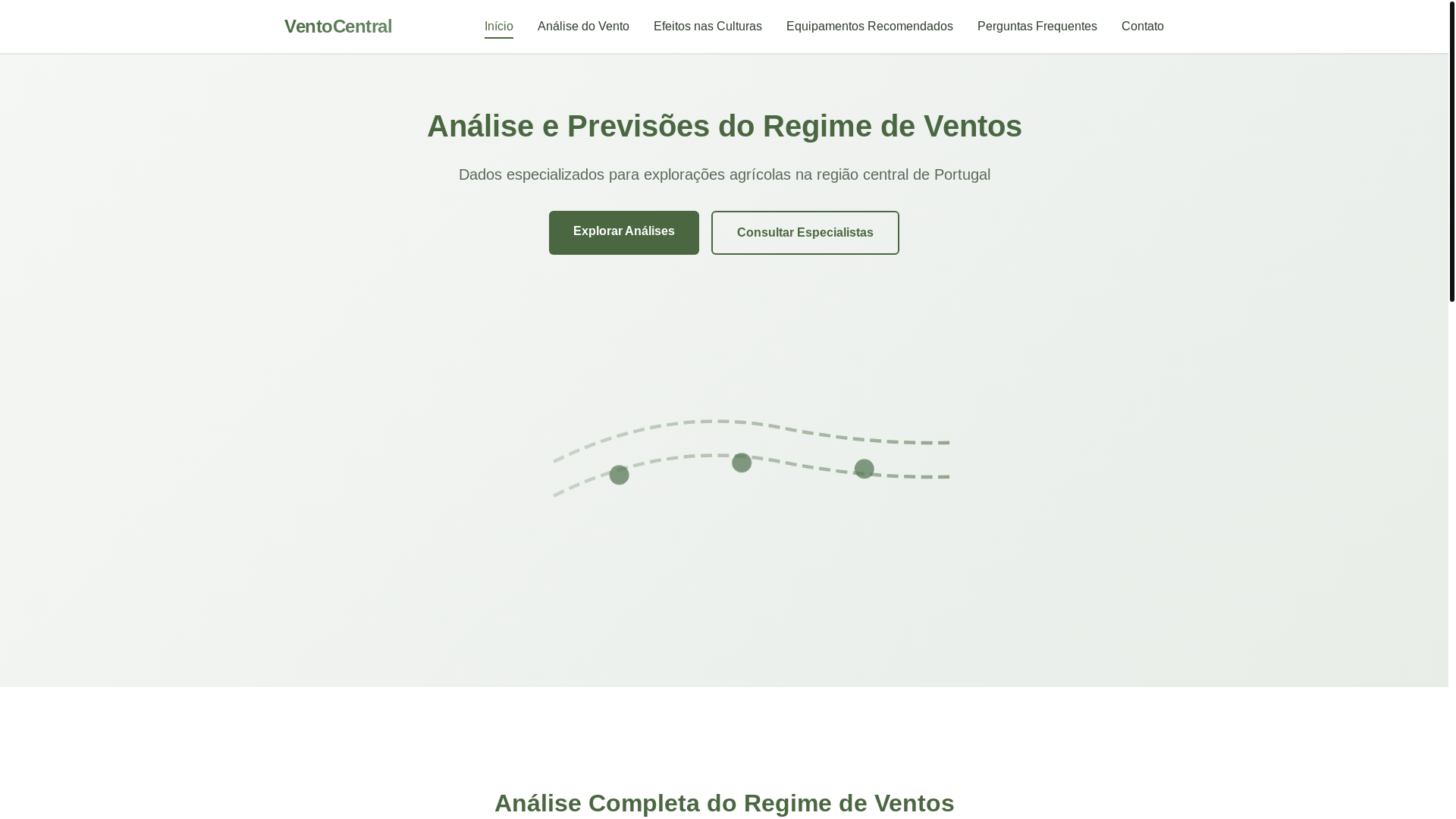 website screenshot of https://ventocentral.online/