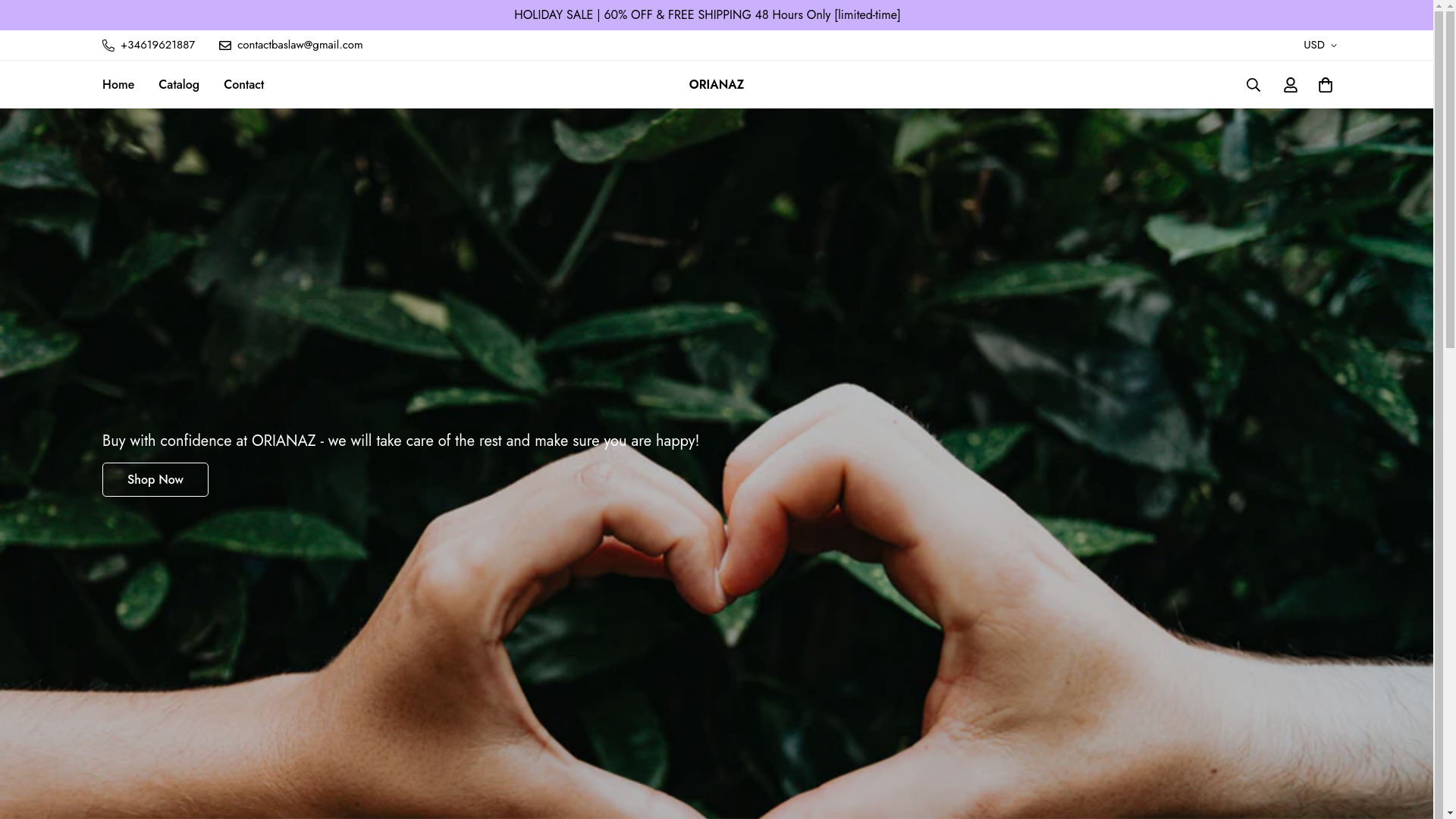 website screenshot of https://baslawi.com/