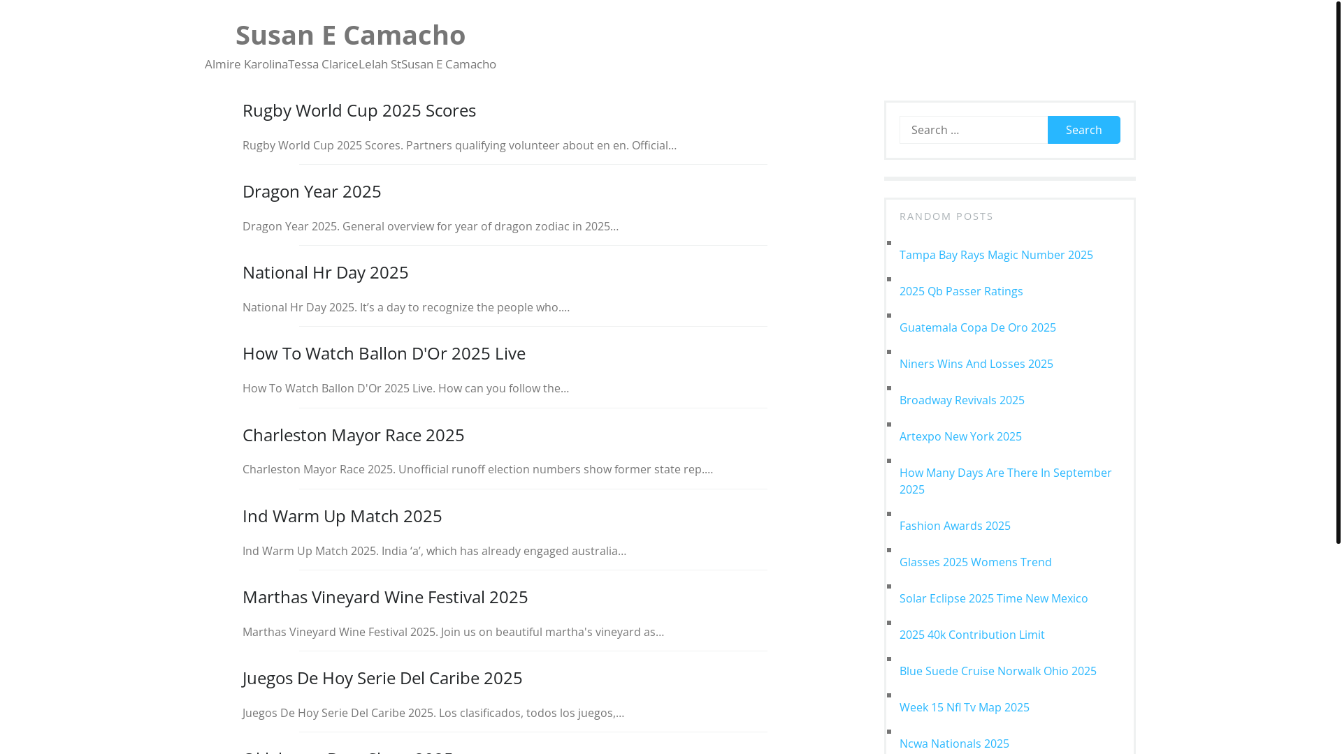 website screenshot of https://susanecamachor.pages.dev/