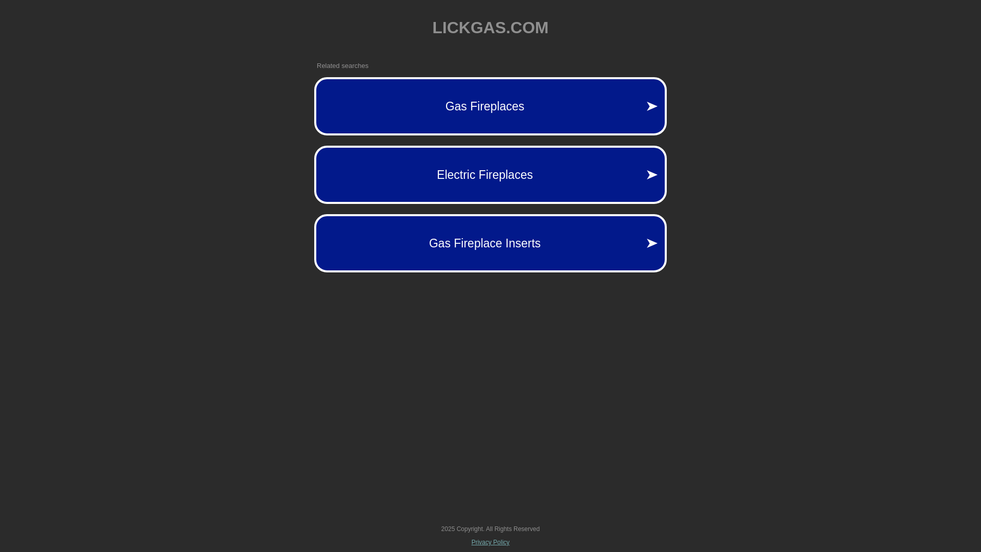 website screenshot of https://lickgas.com/
