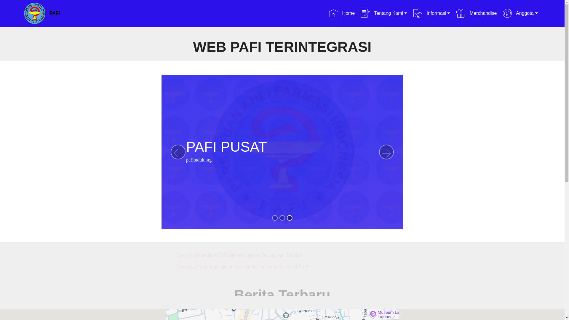 website screenshot of https://pafi-cilandak-org.pages.dev/
