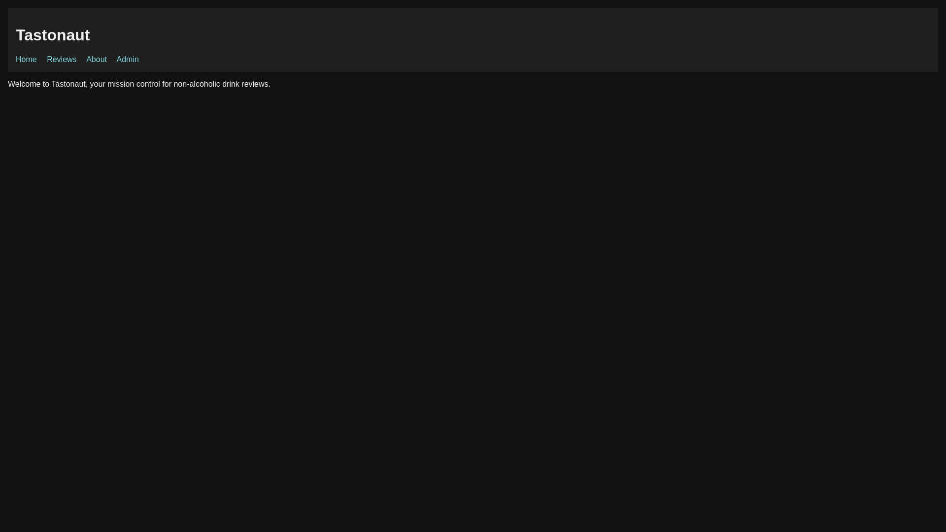 website screenshot of https://tastonaut-site.pages.dev/