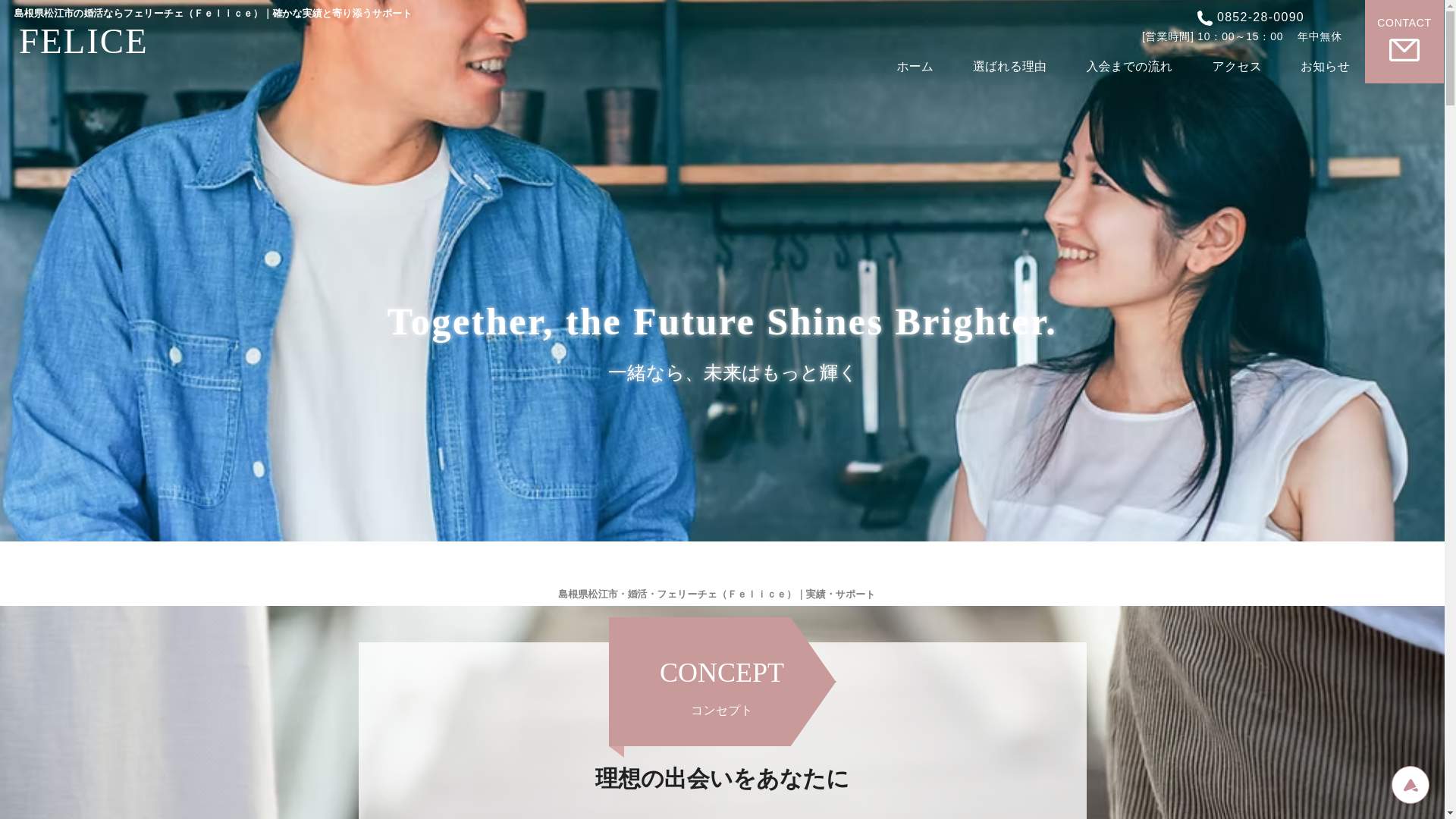 website screenshot of https://felice-sanin.com/