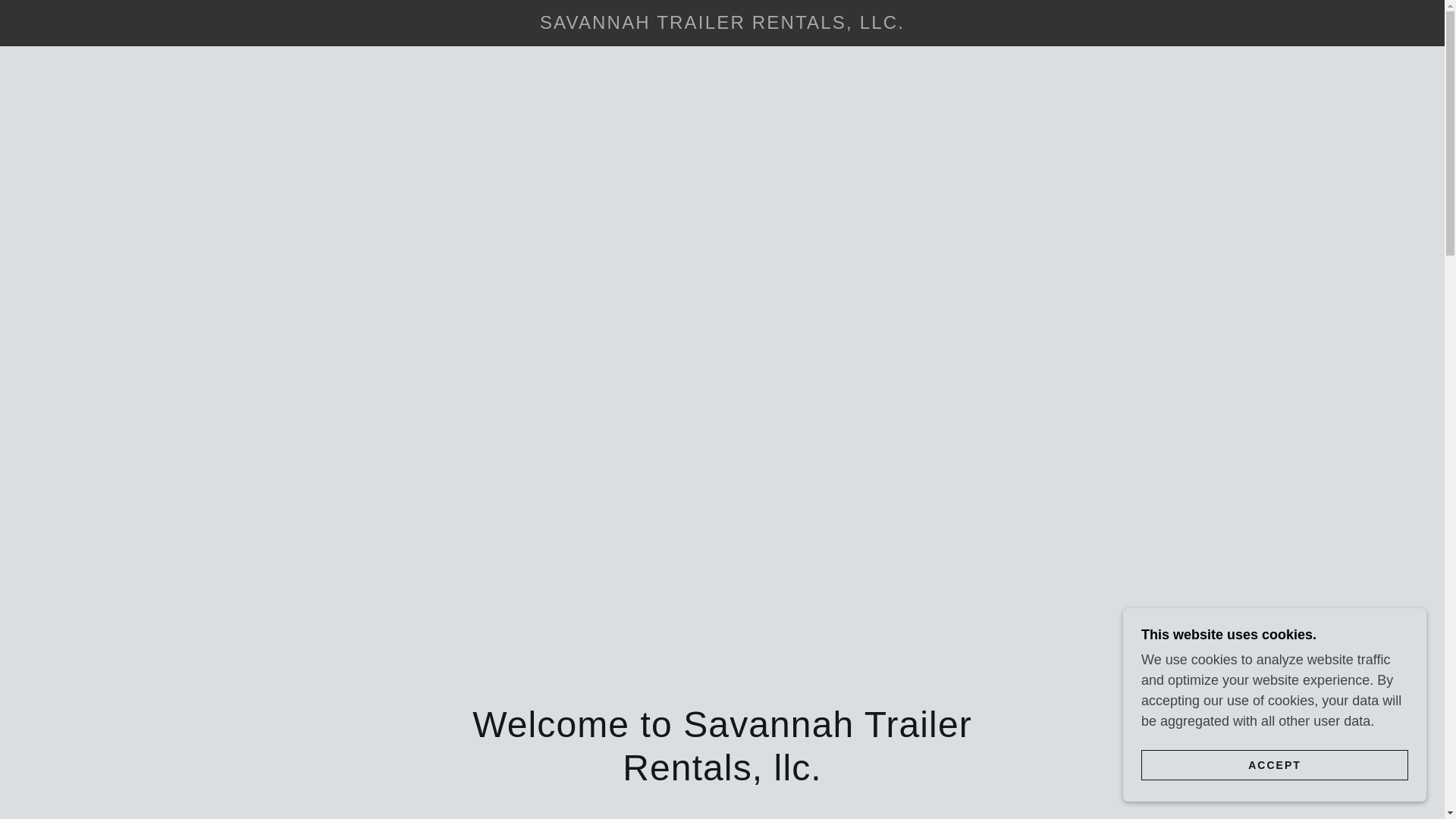 website screenshot of https://savannahequipmentrentals.com/
