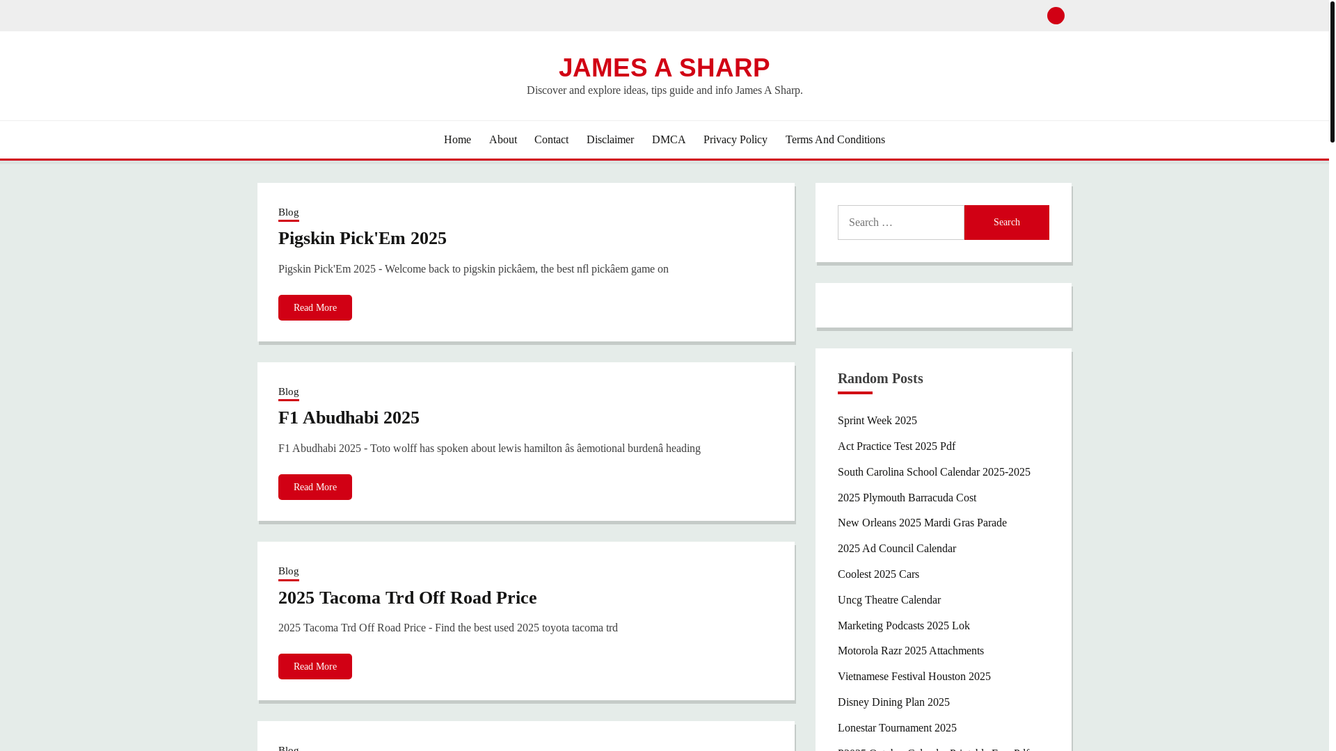 website screenshot of https://jamesasharpp.pages.dev/