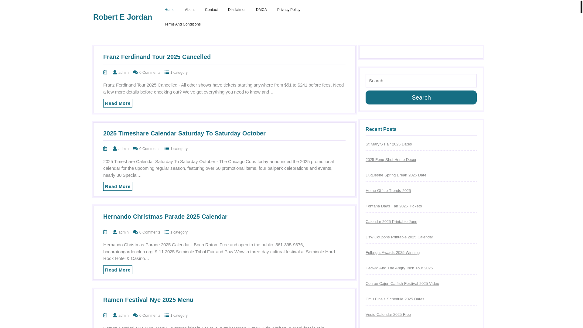 website screenshot of https://robertejordand.pages.dev/
