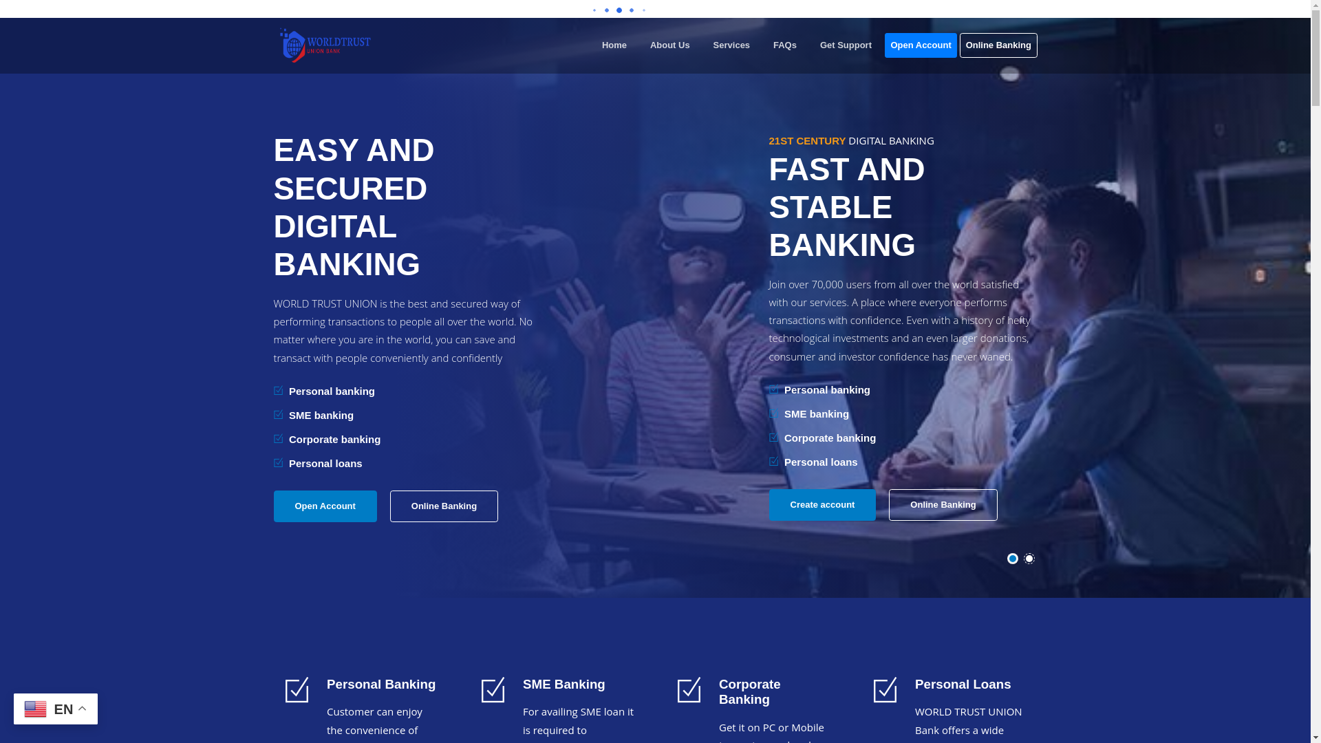 website screenshot of https://worldtrustunionbnk.com/