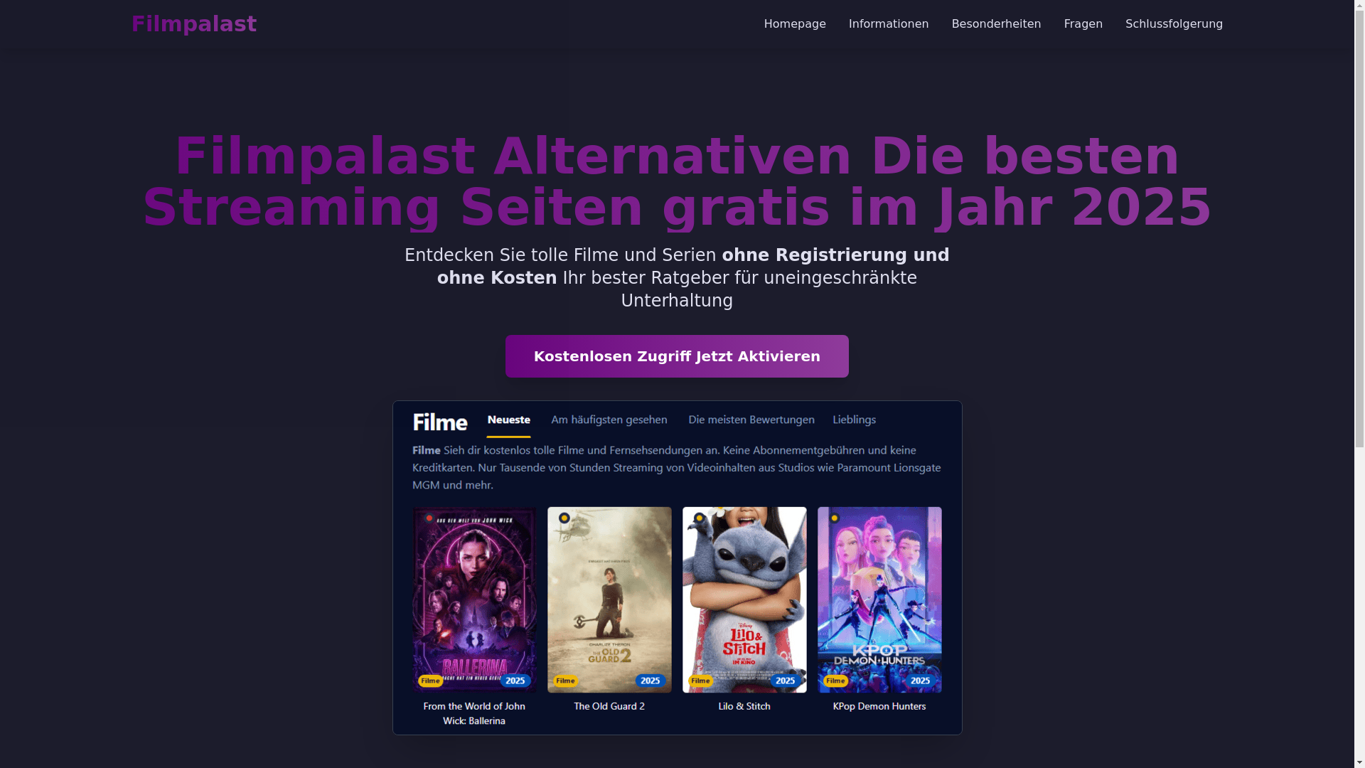 website screenshot of https://filmpalast-c7ai.pages.dev/