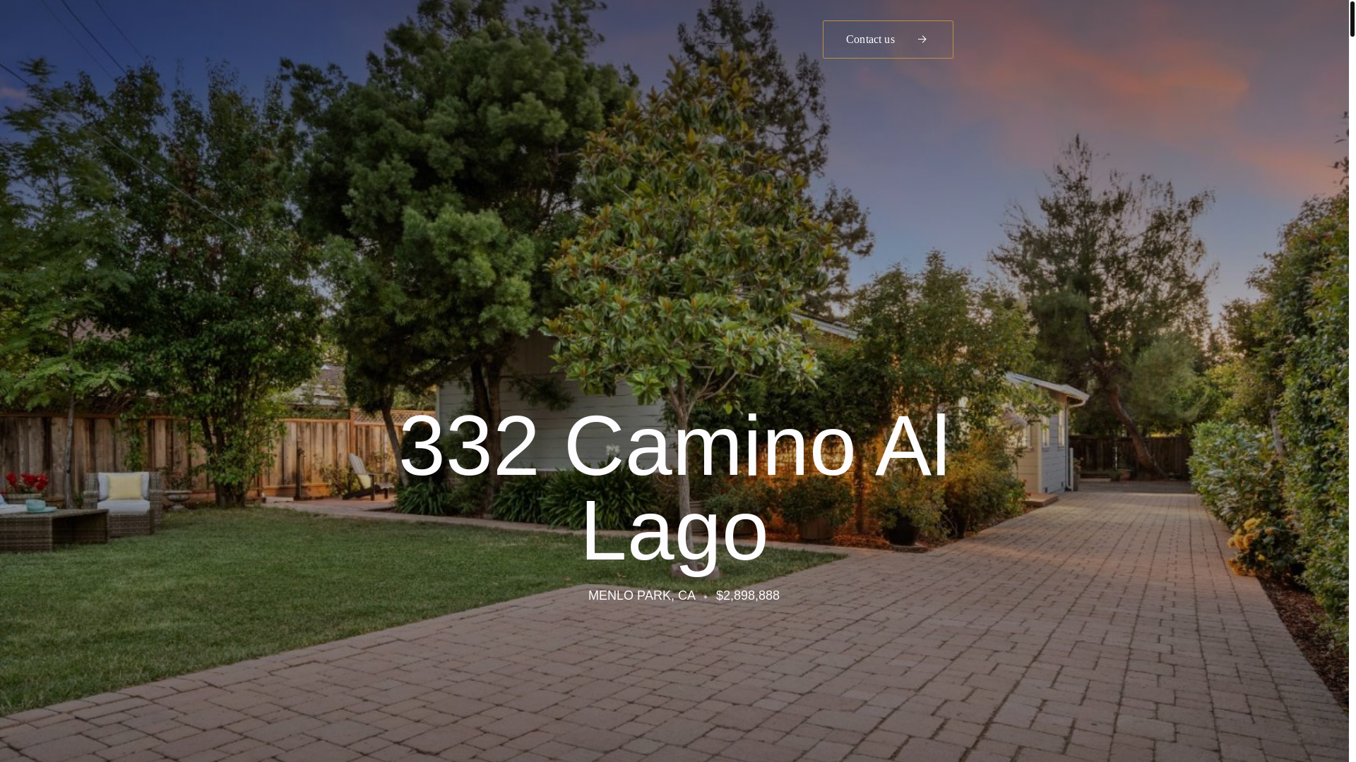 website screenshot of https://332caminoallago.com/