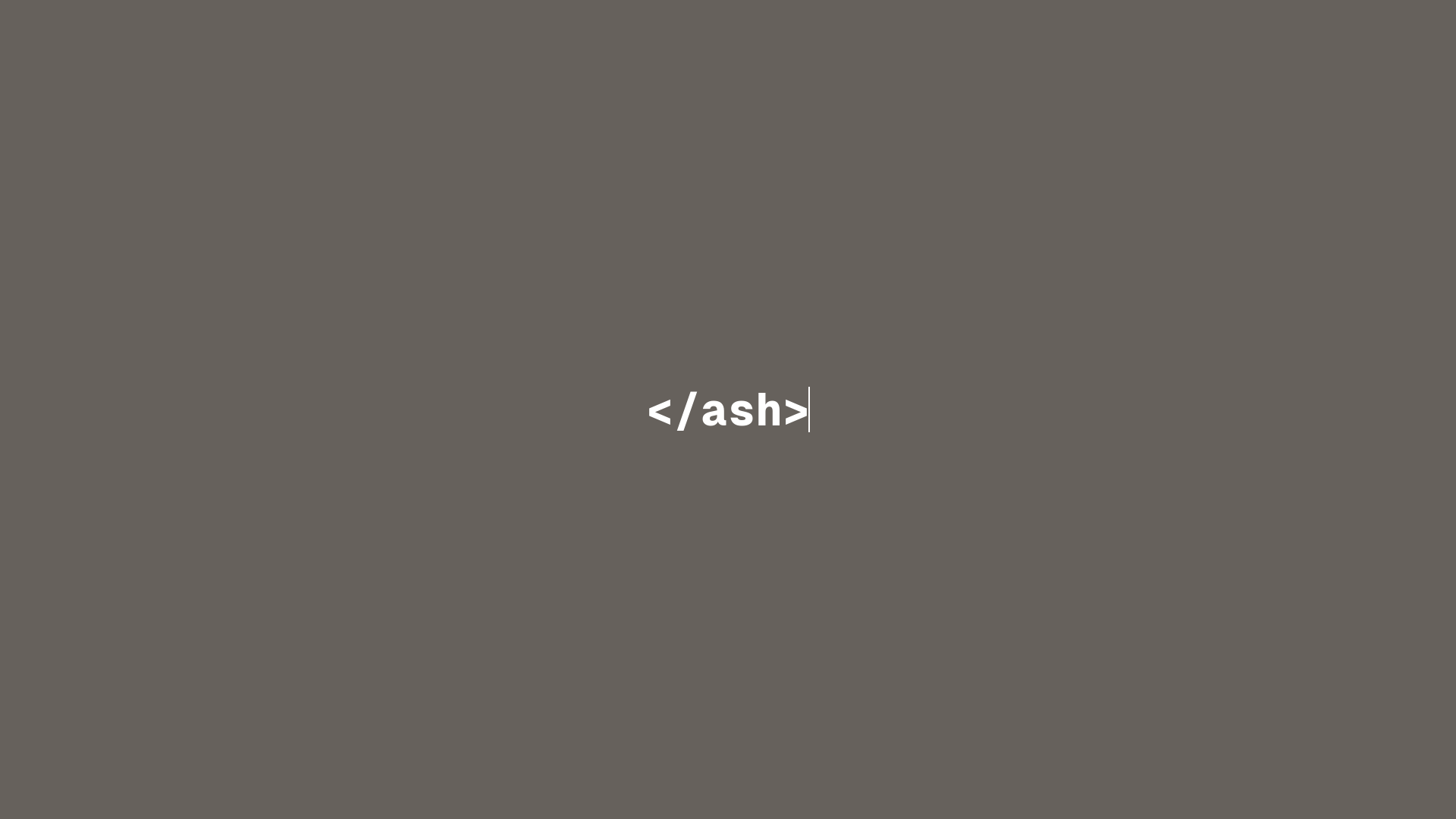 website screenshot of https://ashtran.dev/