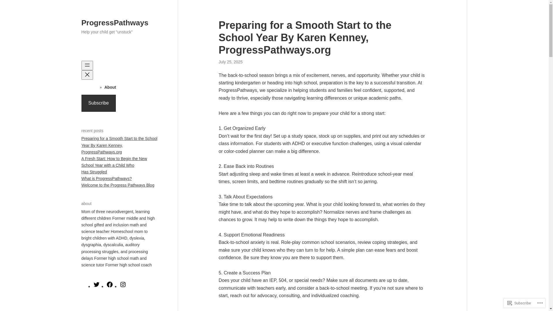 website screenshot of https://progress-pathways.org/