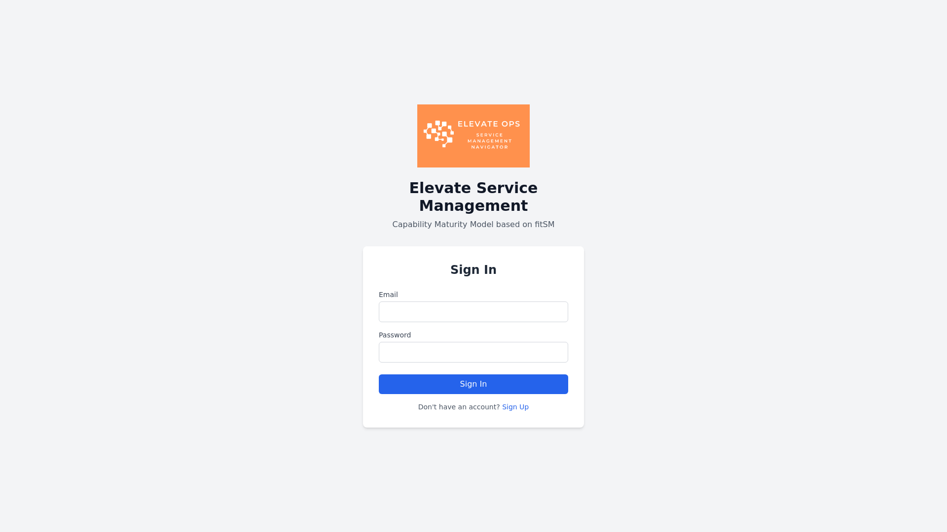 website screenshot of https://elevateops-frontend.pages.dev/