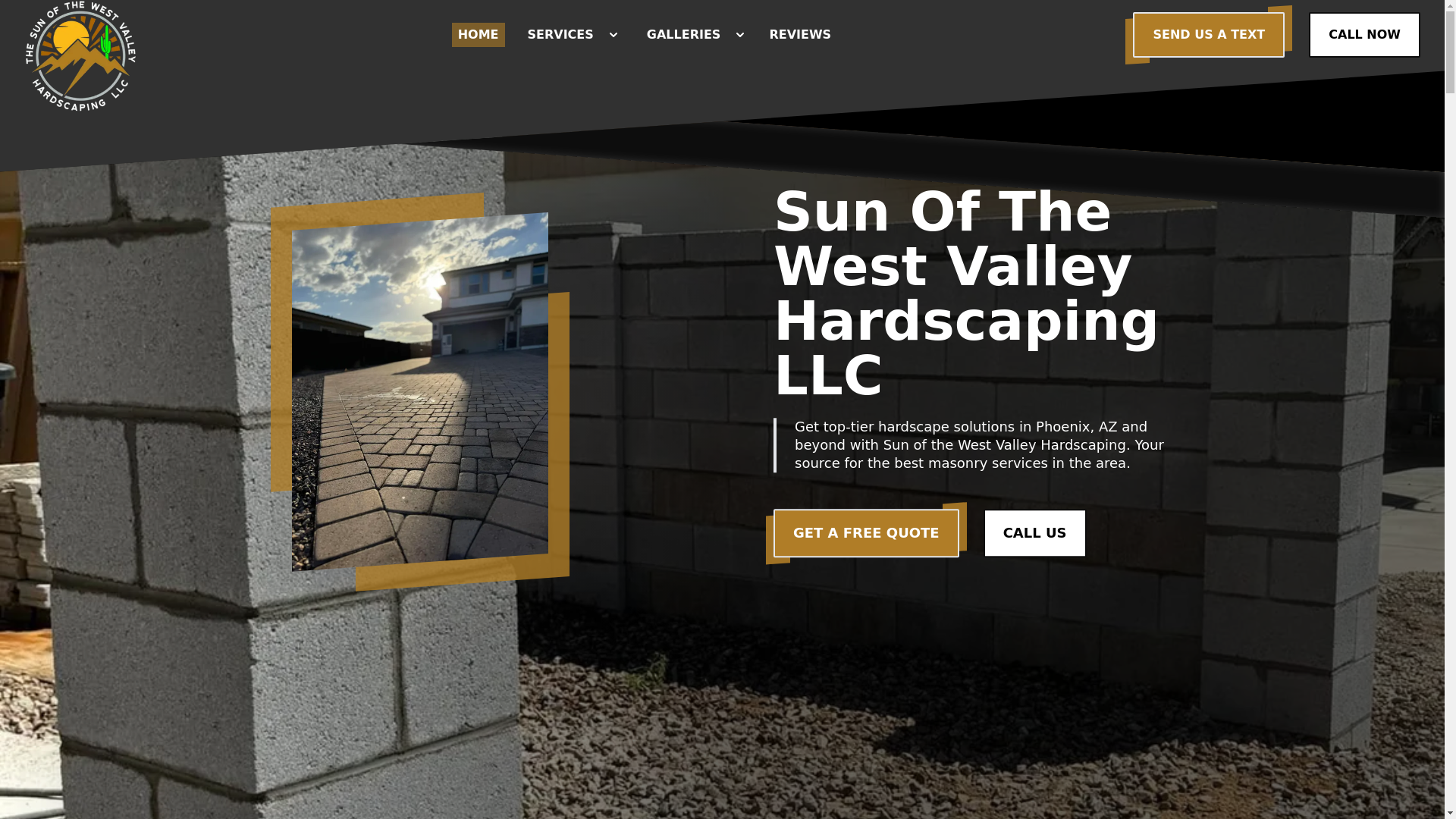 website screenshot of https://sunofthewestvalleyhardscape.com/
