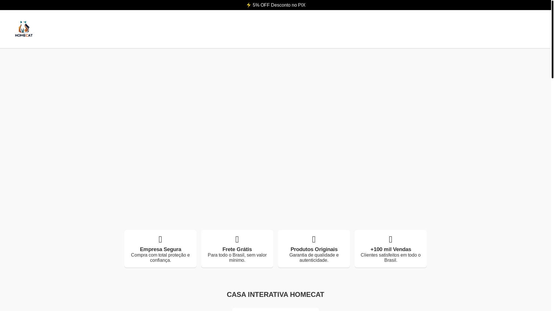 website screenshot of https://novositehomecat.pages.dev/