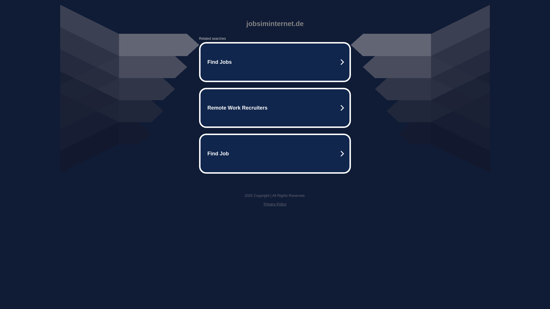 website screenshot of https://jobsiminternet.de/