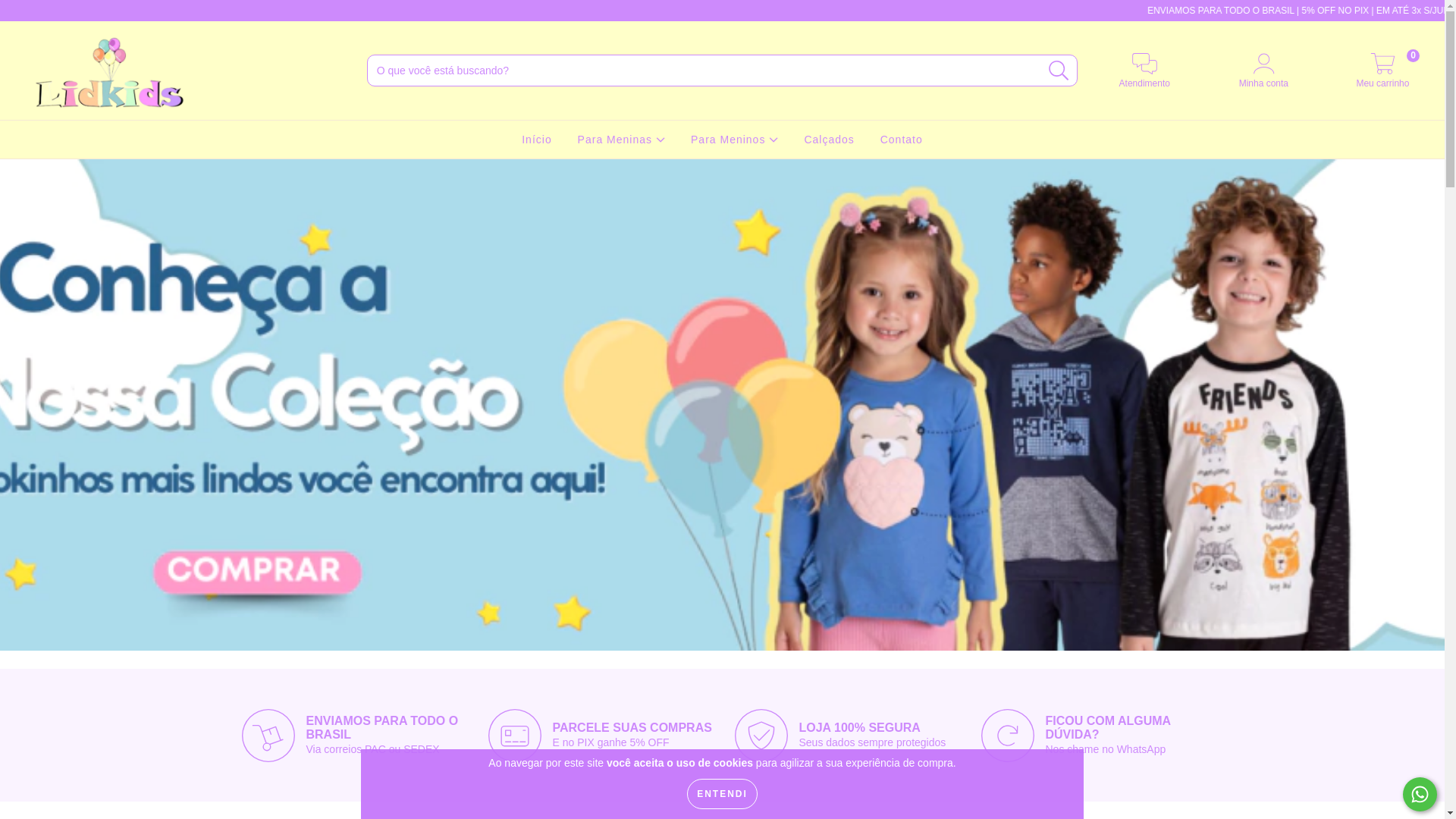 website screenshot of https://lidkidssorocaba.com.br/